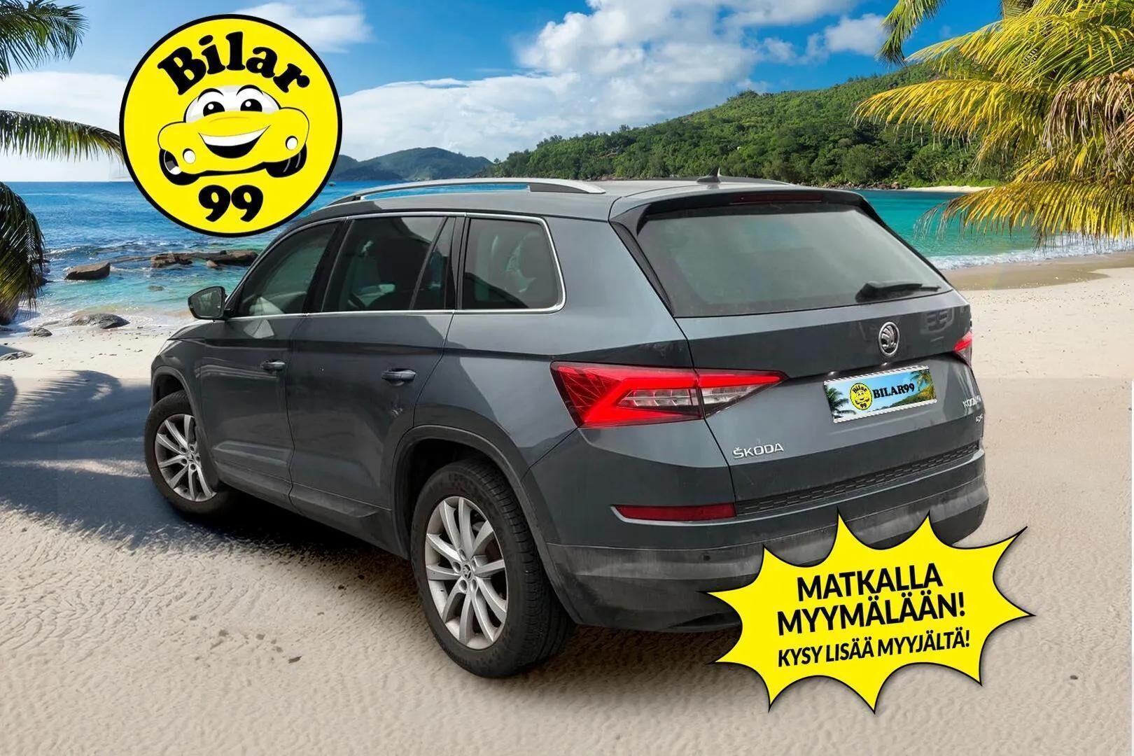 Skoda Kodiaq 2018 1.4 TSI 4x4 Ambition DSG - Webasto | Vetokoukku | Panorama | Canton-audio | Keyless | Tutkat | Ambient-valaistus | Vakionopeudensäädin | Kahdet renkaat vanteineen | Hyvä huoltohistoria