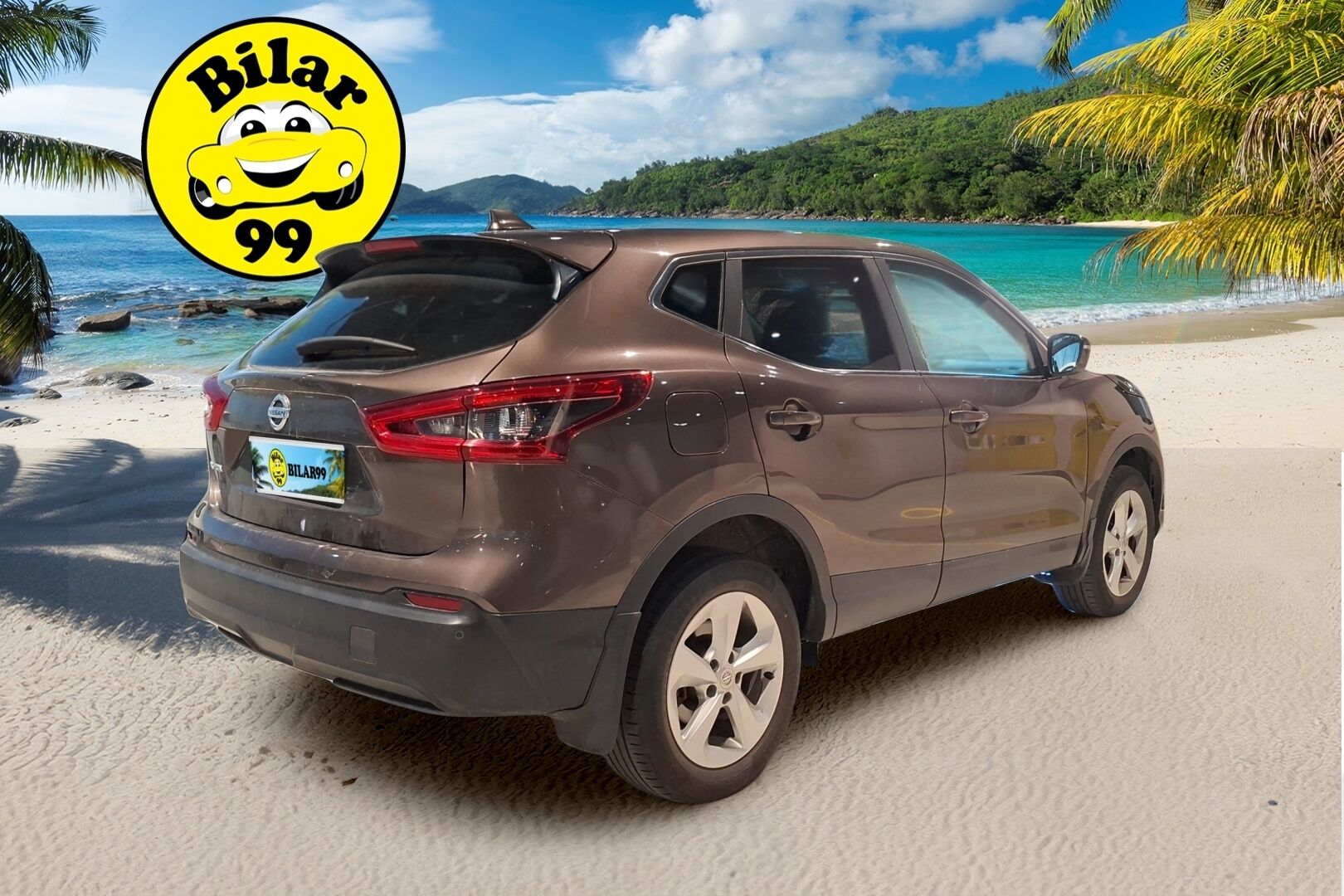Nissan Qashqai 2017 DIG-T 115 Acenta 2WD 6M/T Connect / P-kamera / Navi / Vakkari / Lohkolämmitin + sisäp. - 2-om Suomi-auto / Facelift malli / Tarkka huoltohistoria / P-tutkat 