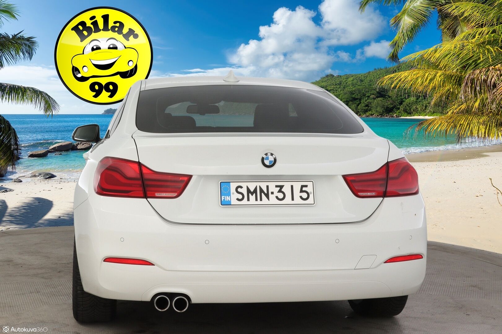 BMW 420 2018 F36 Gran Coupe 420d A xDrive Business Exclusive Edition ** Suomiauto / Webasto / Hifit / Prof.navi / Ratinlämmitys / Sportnahat ** - * Siistikuntoinen, hyvin huollettu yksilö! / Webasto puhelinohjauksella / Kahdet renkaat vanteilla *