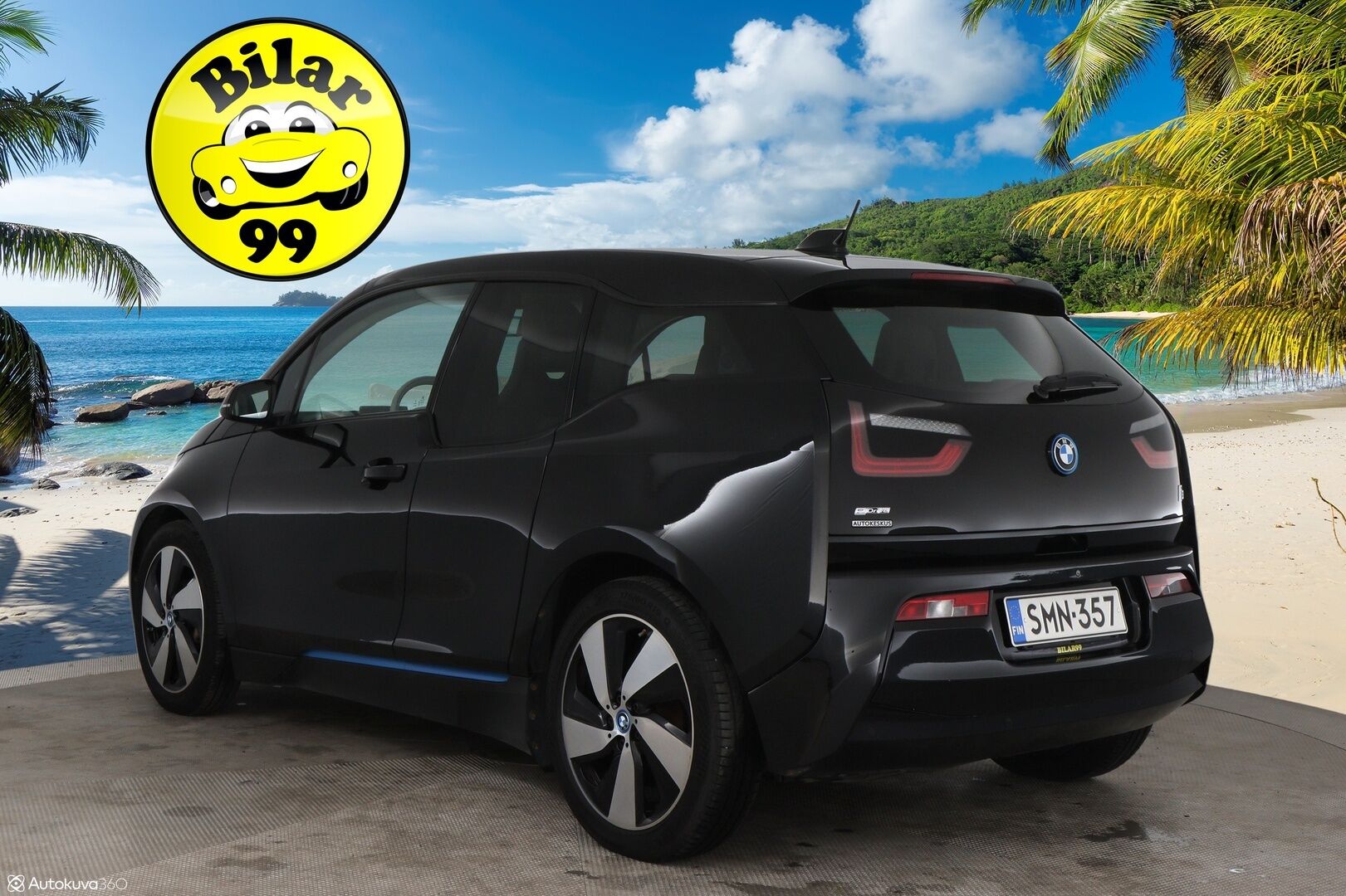 BMW i3 2017 94Ah REX Charged Edition / 2-om. Suomi-auto / Vakkari / Navi / 2x renkaat&vanteet / Esilämmitys / - Entinen esittelyauto! / Todella siisti / SOH 87%! / Akun arvosana 97/100 pistettä!