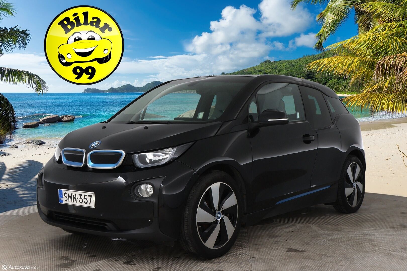 BMW i3 2017 94Ah REX Charged Edition / 2-om. Suomi-auto / Vakkari / Navi / 2x renkaat&vanteet / Esilämmitys / - Entinen esittelyauto! / Todella siisti / SOH 87%! / Akun arvosana 97/100 pistettä!