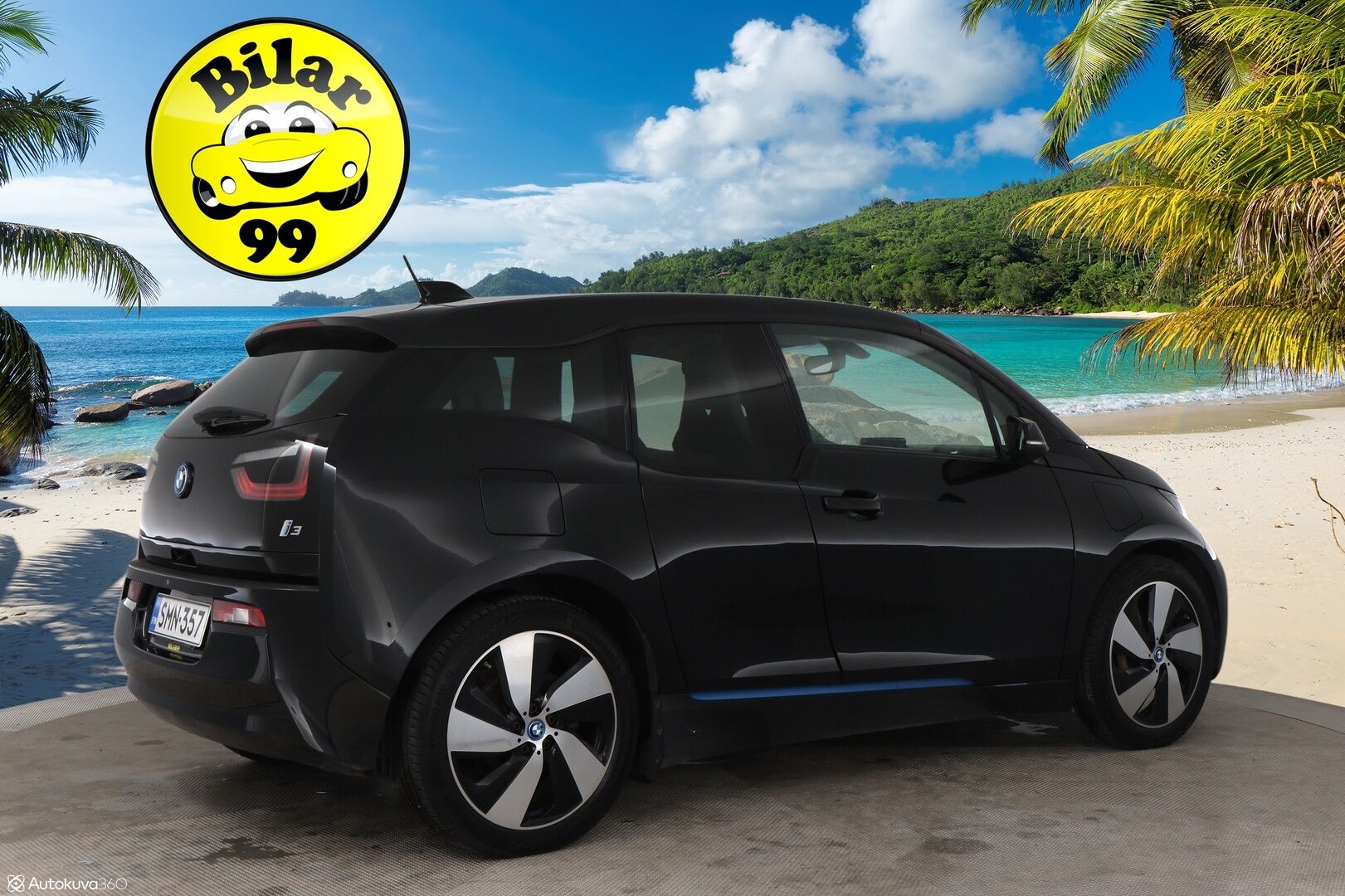 BMW i3 2017 94Ah REX Charged Edition / 2-om. Suomi-auto / Vakkari / Navi / 2x renkaat&vanteet / Esilämmitys / - Entinen esittelyauto! / Todella siisti / SOH 87%! / Akun arvosana 97/100 pistettä!