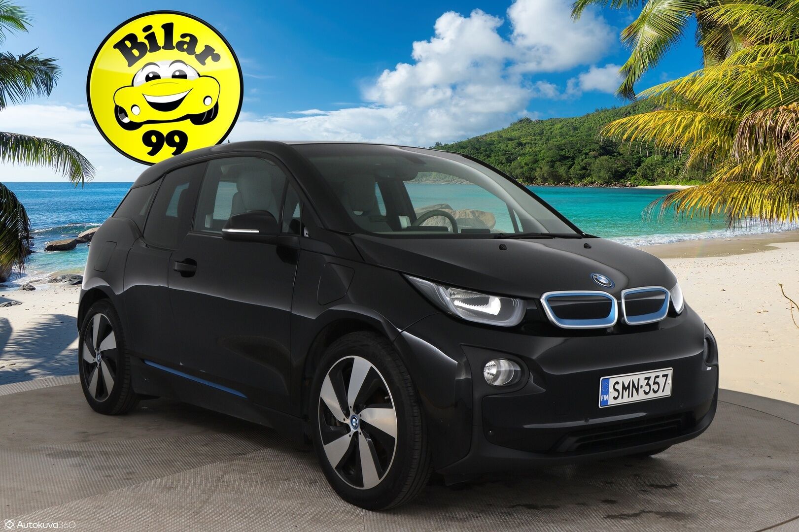 BMW i3 2017 94Ah REX Charged Edition / 2-om. Suomi-auto / Vakkari / Navi / 2x renkaat&vanteet / Esilämmitys / - Entinen esittelyauto! / Todella siisti / SOH 87%! / Akun arvosana 97/100 pistettä!