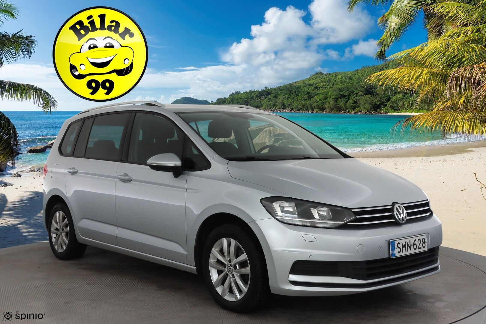Volkswagen Touran 2017 Comfortline 1,6 TDI SCR 85 kW DSG 7-P * ACC / Koukku / Sisätilanlämmitin / P.kamera / Hierova penkki / Navi * - Kahdet renkaat - HULLU BLACKWEEK KORKOTARJOUS 2,49%