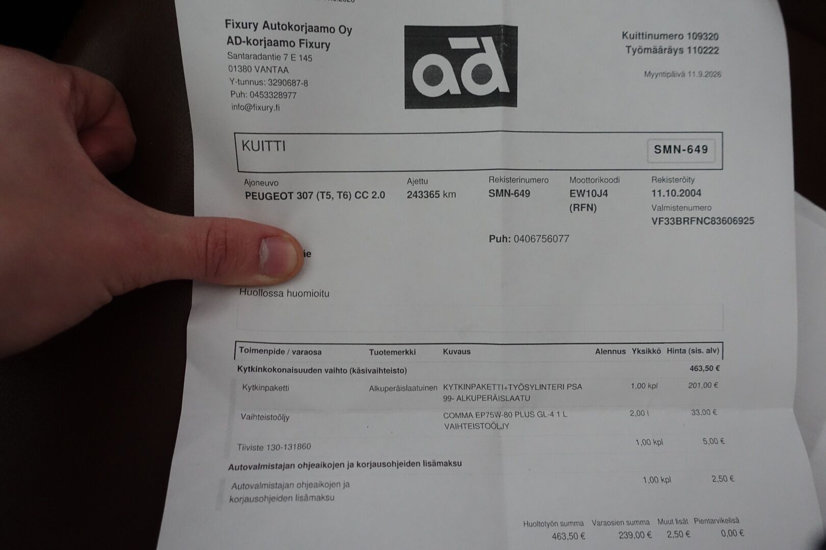 Peugeot 307 2004 CC Avoauto | Myydään Huutokaupat.com ! | - | Myydään huutokaupat.com! | Pitkä leima! | Kytkin uusittu | Ruskeat nahkapenkit | Kenwood-soitin | JBL-HiFi | Ilmastointi | Huoltokirja |