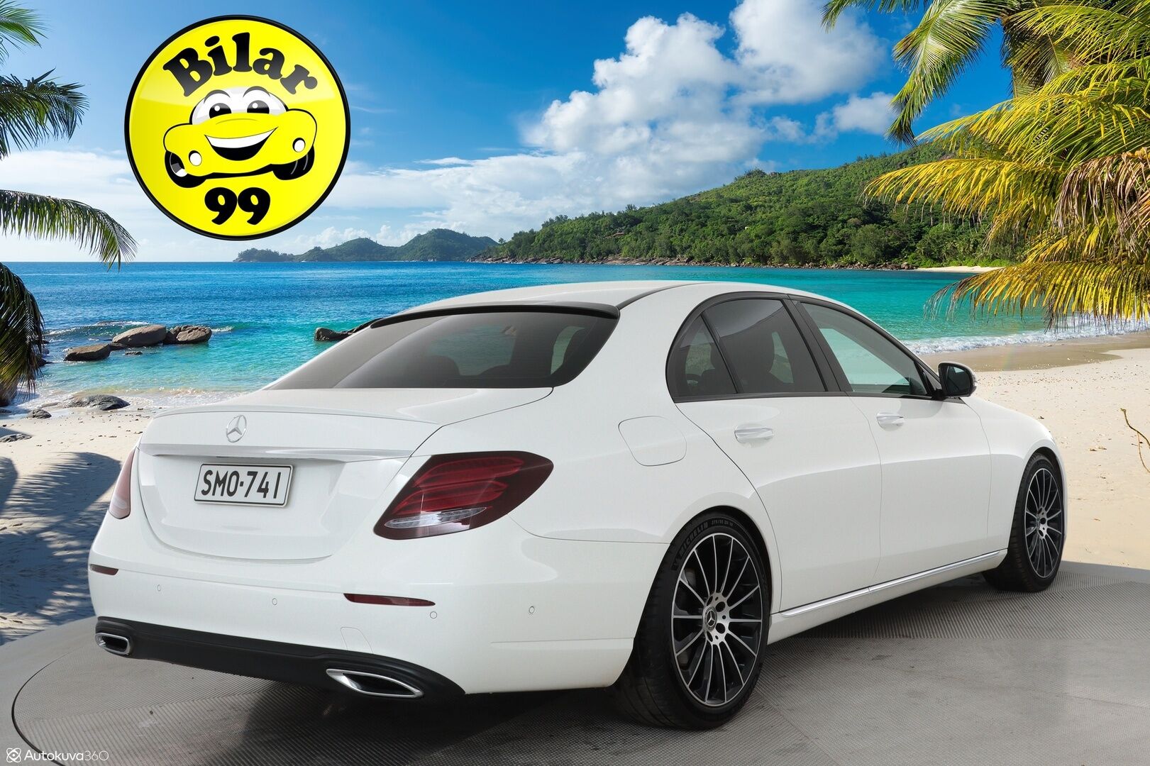 Mercedes-Benz E 2018 220 d 4Matic A Premium Business **360°Kamera / Widescreen / Webasto / Multibeam-LED / Sporttipenkit / Navi** - 3,99 % KORKOTARJOUS TÄHÄN AUTOON - Katveavustin / KeylessGO / 2x Renkaat