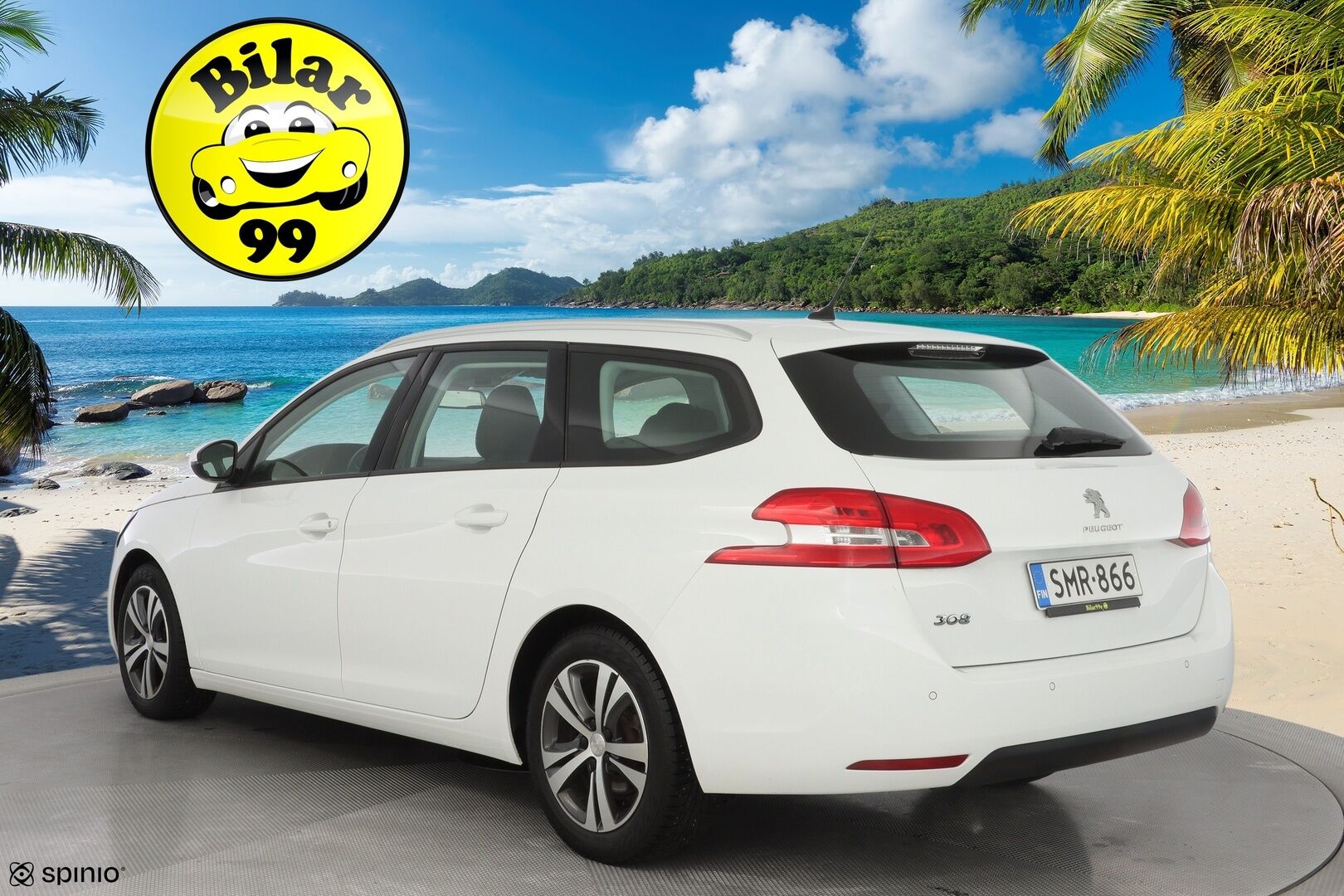 Peugeot 308 2018 SW Active PureTech 130 Automaatti *Lohko / BT / Vakkari* - Juuri huollettu / Seuraava katsastus 30.11.2026