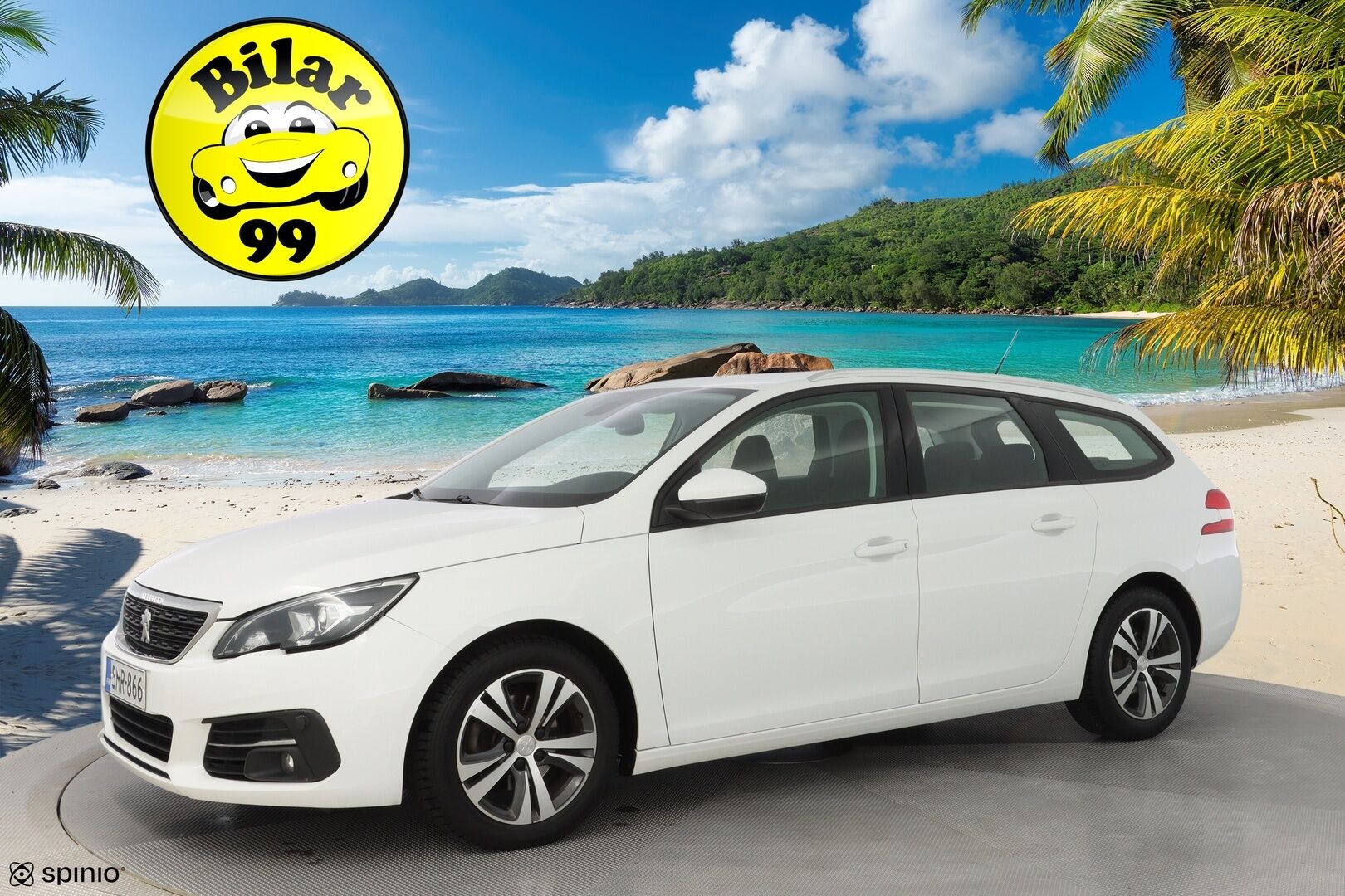 Peugeot 308 2018 SW Active PureTech 130 Automaatti *Lohko / BT / Vakkari* - Juuri huollettu / Seuraava katsastus 30.11.2026
