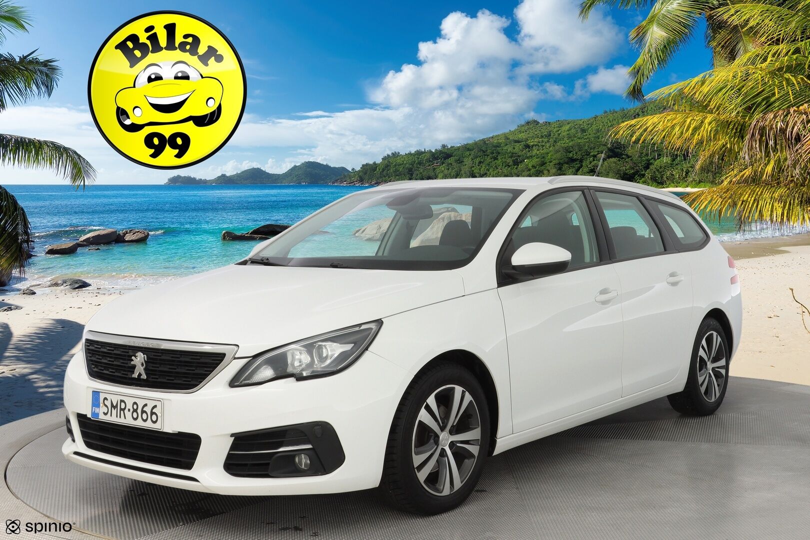 Peugeot 308 2018 SW Active PureTech 130 Automaatti *Lohko / BT / Vakkari* - Juuri huollettu / Seuraava katsastus 30.11.2026