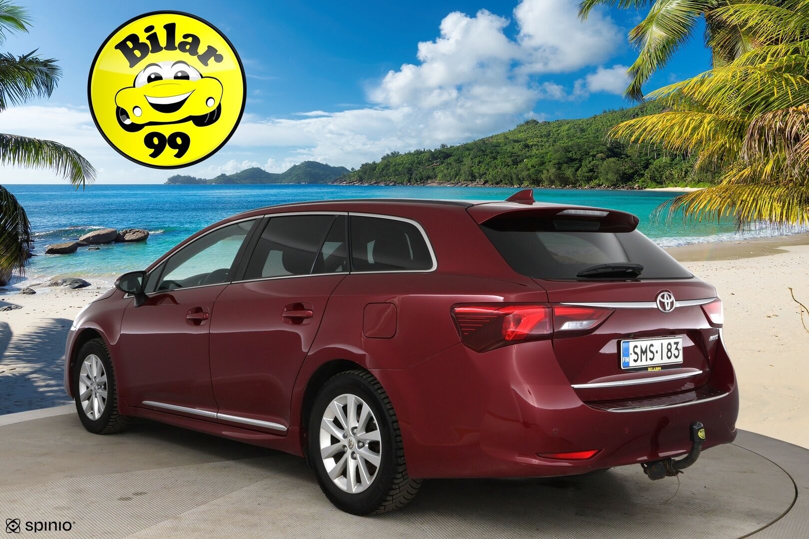 Toyota Avensis 2018 1,8 Valvematic Active Edition Touring Sports Multidrive S / Suomi-auto / Lohko+sisäp / LED / - Vetokoukku / Merkkihuollettu / Juuri huollettu / 