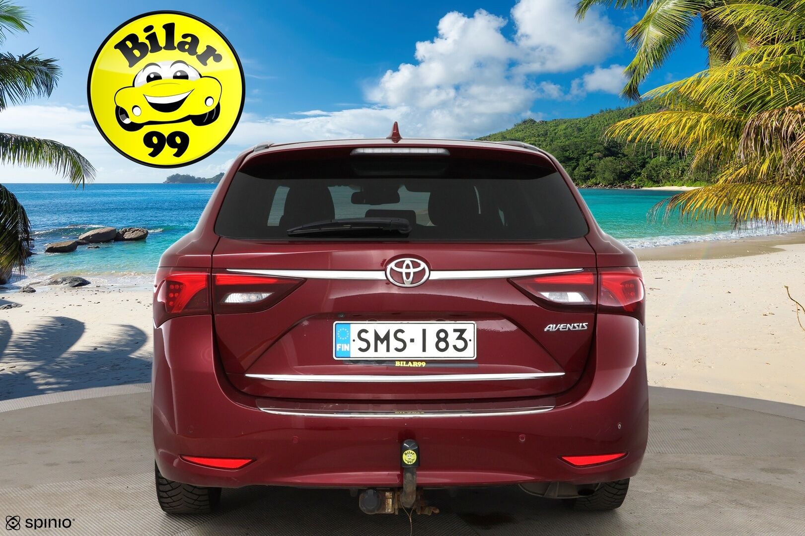 Toyota Avensis 2018 1,8 Valvematic Active Edition Touring Sports Multidrive S / Suomi-auto / Lohko+sisäp / LED / - Vetokoukku / Merkkihuollettu / Juuri huollettu / 