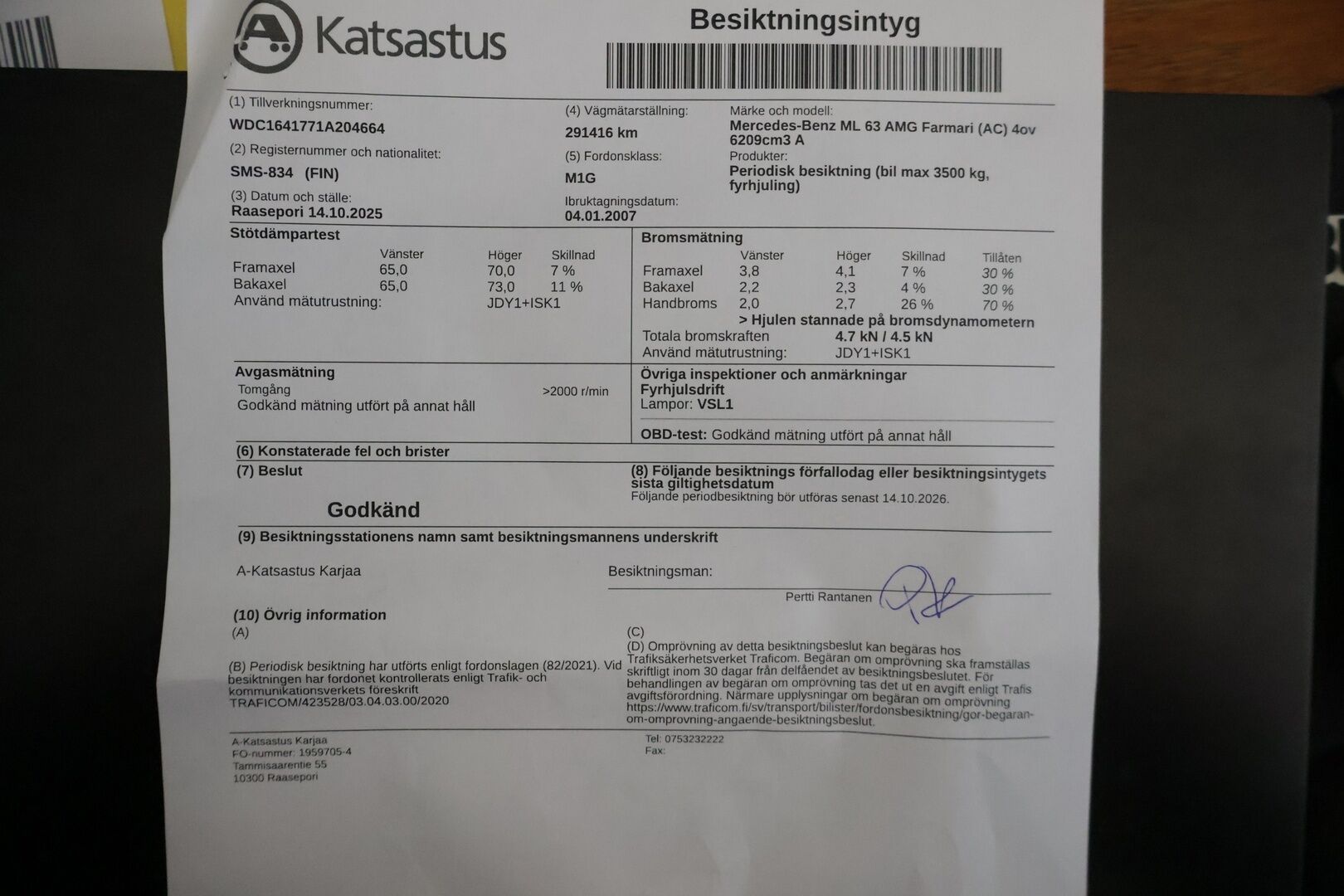 Mercedes-Benz ML 63 AMG 2007 - YritysOutlet - Myydään vain yrityksille * Harman/Kardon / Koukku / Adapt. vakkari / Keyless Go /  Kattoluukku  * - – Tämä auto myydään YritysOutlet -valikoimasta vain yritykselle / Puhdas leima 10/2026 saakka! / Kattavasti huollettu / 2x renkaat!*