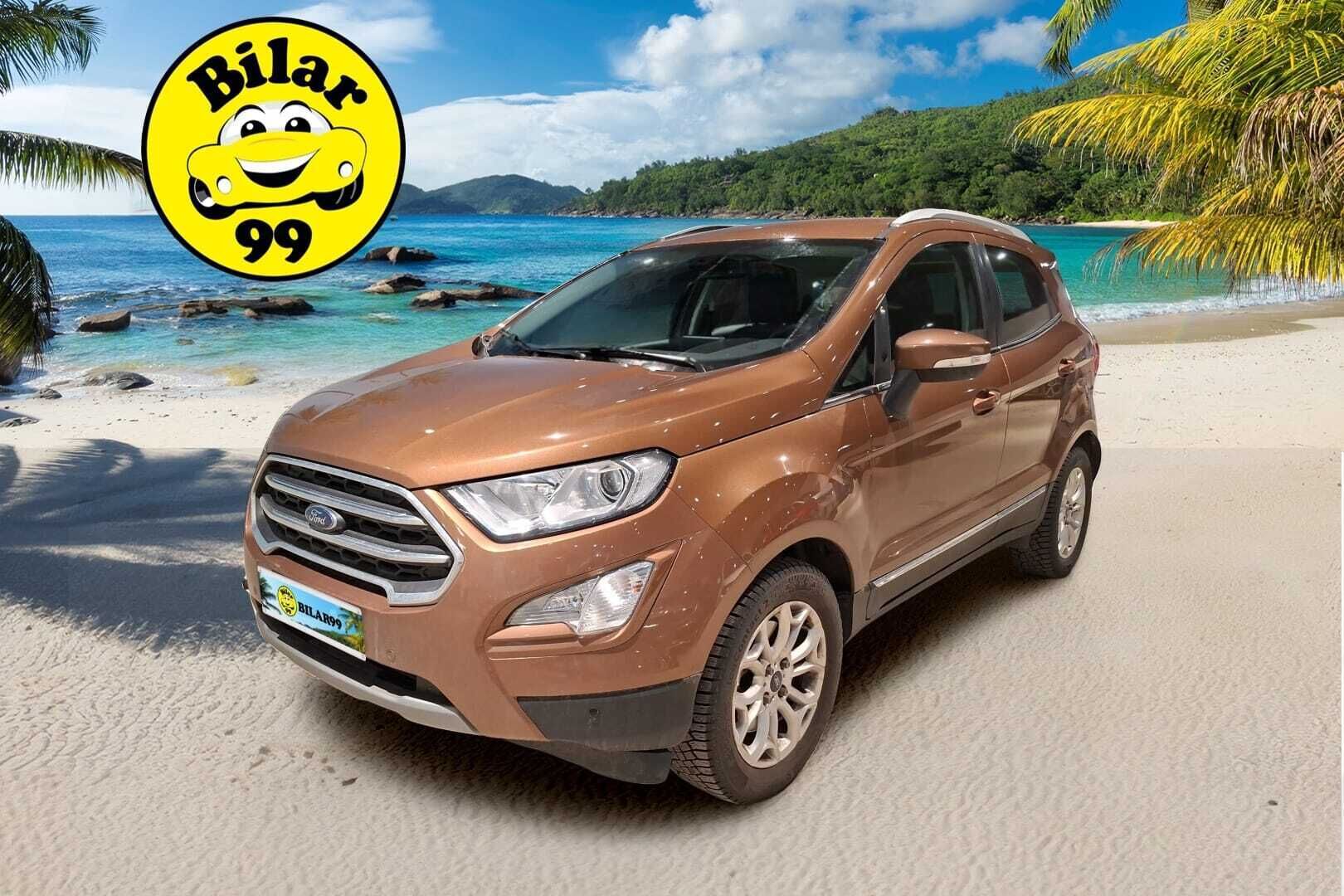 Ford Ecosport 2018 1,0 EcoBoost 125hv A6 Titanium 5-ovinen / Vetokoukku / Tulossa myyntiin! - Tulossa myyntiin! Kysy lisätiedot 050 523 6946 - HULLUT AVAJAISHULINAT KORKOTARJOUS 3,29 %