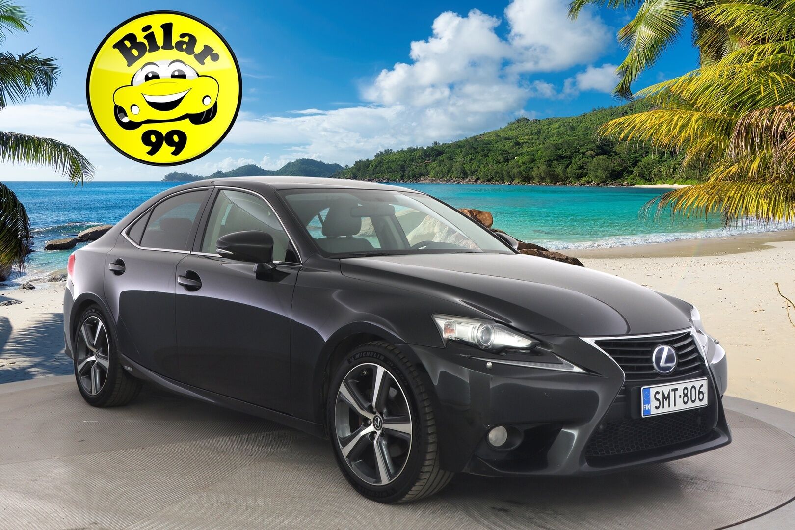 Lexus IS 2014 300h Comfort - *Merkkihuollettu / Bi- Xenon / Nahat / Lohkolämmitin / Navi*