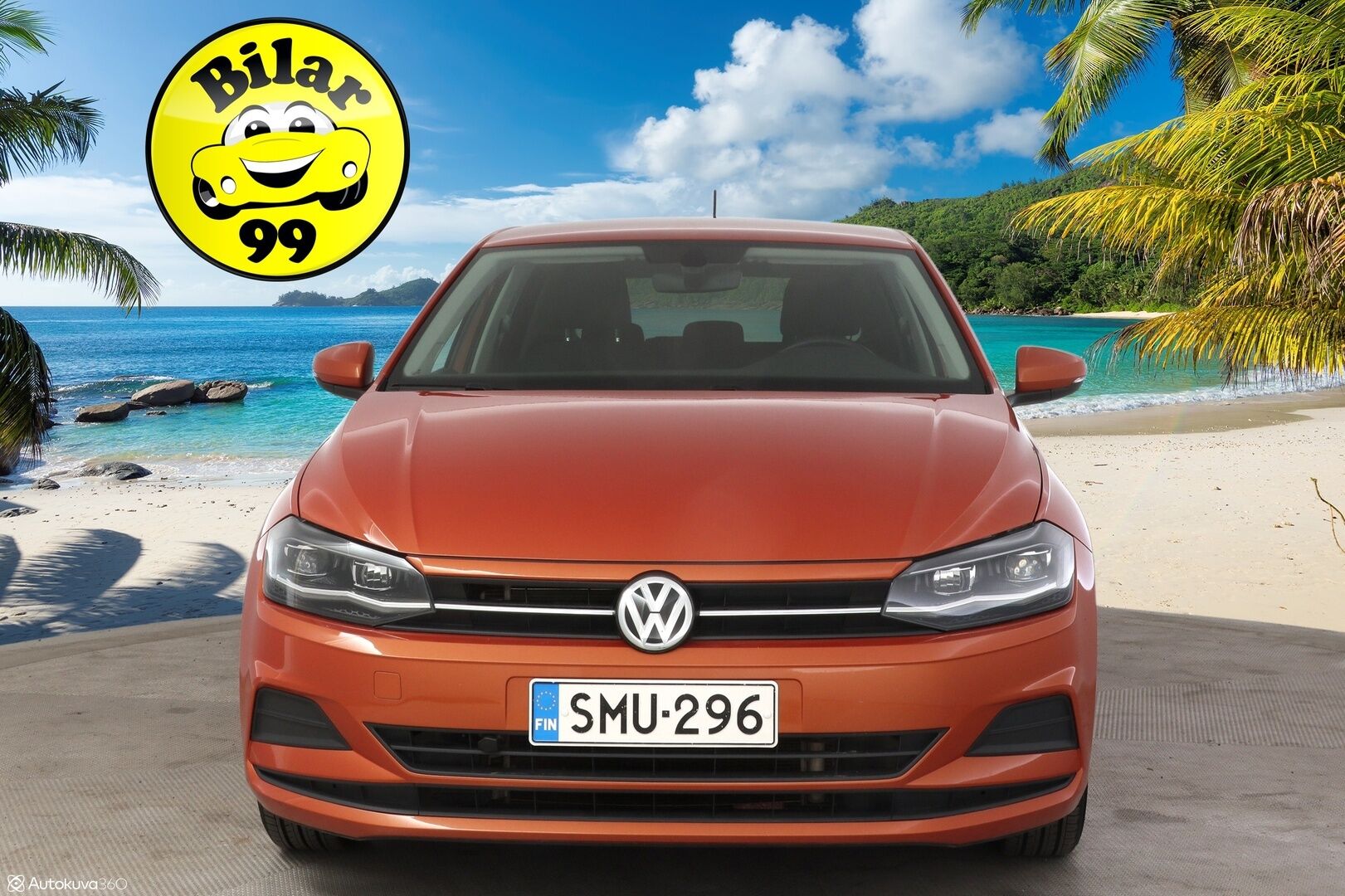 Volkswagen Polo 2018 Comfortline 1,0 TSI 70 kW (95 hv) DSG-automaatti * Adapt vakkari / P-Kamera / Sisätilalämmitin / AppleCarPlay & AndroidAuto * - *2x Hyvät renkaat omilla alumiinivanteilla / Paremmilla ajovaloilla!*