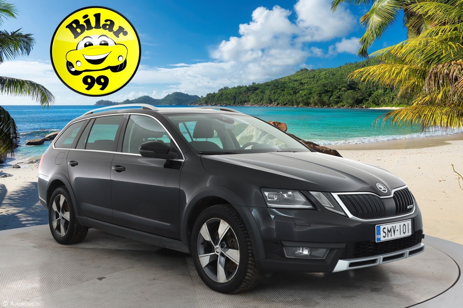 Skoda Octavia 2018 Combi 2,0 TDI 184 4x4 Scout DSG Autom. - 1.om Suomi-auto / Adapt. Vakkari / Koukku / Webasto / Navi / P. kamera / Muistipenkki
