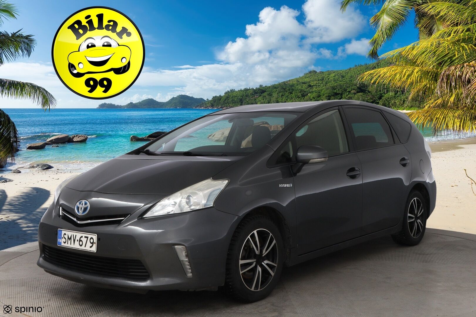 Toyota PRIUS+ 2013 1,8 Hybrid Premium * Vakkari / Navi / 7-Paikkainen / Digimittari / KeylessGo - Metalliväri / 2x Todella hyvät renkaat aluvantein / Juuri tullut Tampereelle! - HULLUT JOULUT KORKOTARJOUS 2,49% 
