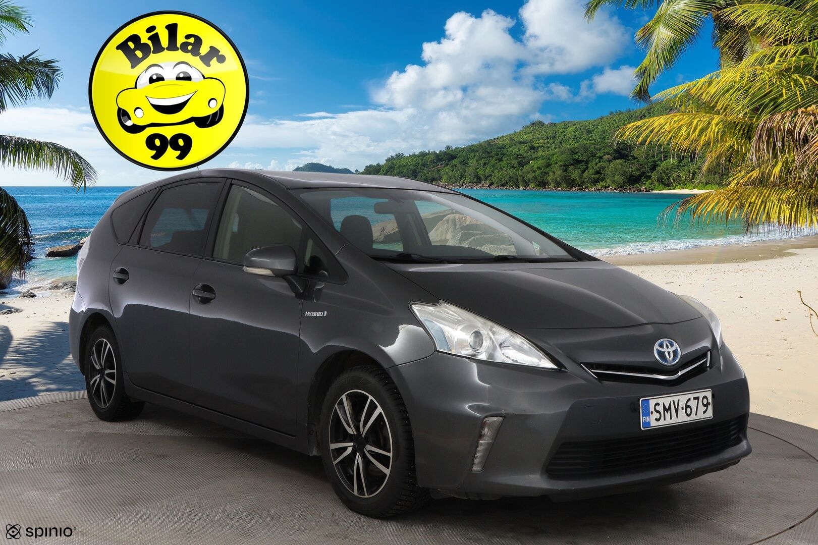 Toyota PRIUS+ 2013 1,8 Hybrid Premium * Vakkari / Navi / 7-Paikkainen / Digimittari / KeylessGo - Metalliväri / 2x Todella hyvät renkaat aluvantein / Juuri tullut Tampereelle! - HULLUT JOULUT KORKOTARJOUS 2,49% 