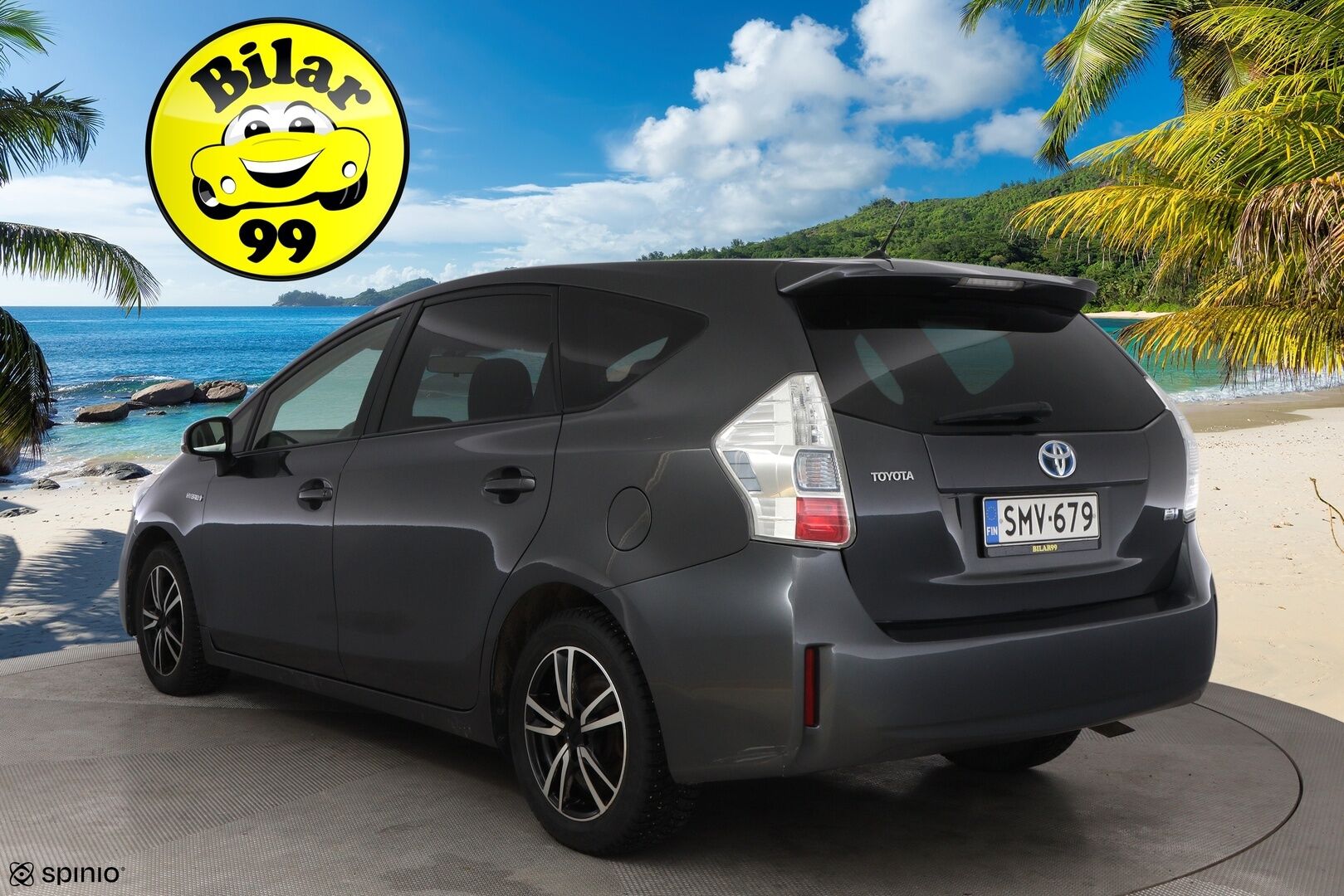 Toyota PRIUS+ 2013 1,8 Hybrid Premium * Vakkari / Navi / 7-Paikkainen / Digimittari / KeylessGo - Metalliväri / 2x Todella hyvät renkaat aluvantein / Juuri tullut Tampereelle! - HULLUT JOULUT KORKOTARJOUS 2,49% 