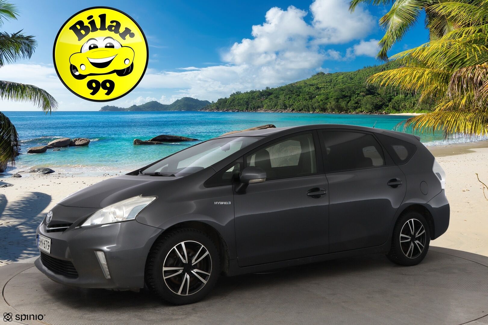 Toyota PRIUS+ 2013 1,8 Hybrid Premium * Vakkari / Navi / 7-Paikkainen / Digimittari / KeylessGo - Metalliväri / 2x Todella hyvät renkaat aluvantein / Juuri tullut Tampereelle! - HULLUT JOULUT KORKOTARJOUS 2,49% 