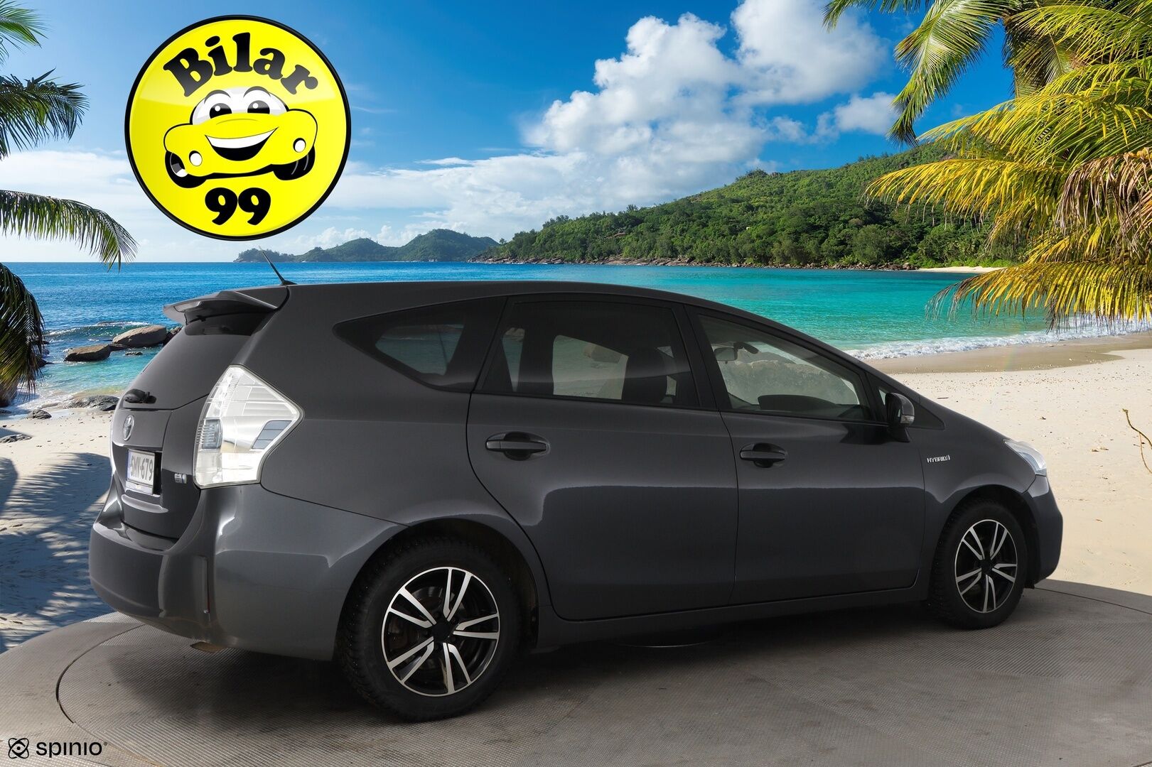 Toyota PRIUS+ 2013 1,8 Hybrid Premium * Vakkari / Navi / 7-Paikkainen / Digimittari / KeylessGo - Metalliväri / 2x Todella hyvät renkaat aluvantein / Juuri tullut Tampereelle! - HULLUT JOULUT KORKOTARJOUS 2,49% 