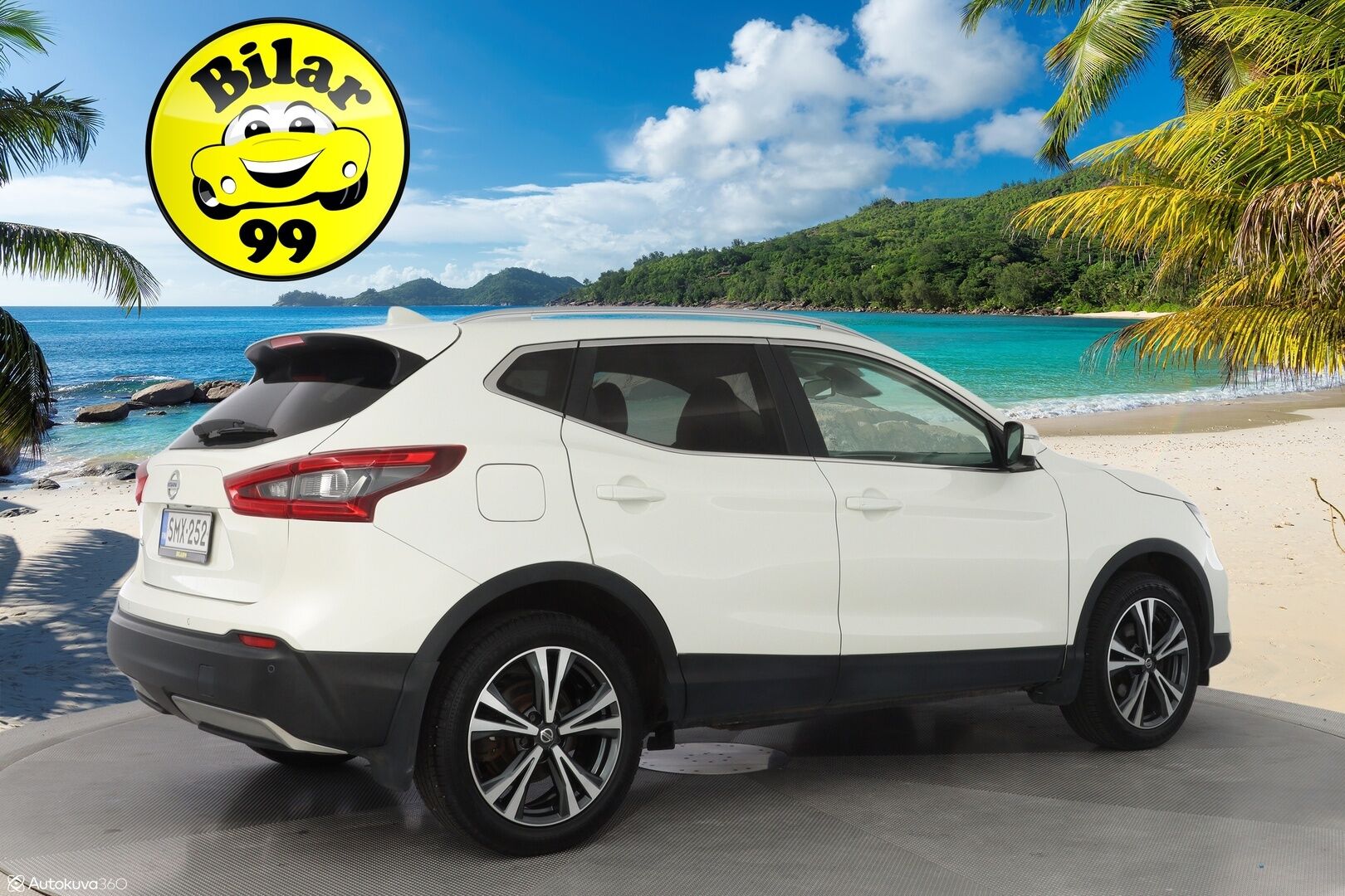 Nissan Qashqai 2018 1,2 DIG-T 115 N-Connecta 2WD Glass roof 6M/T *Lasikatto / Lohko / 360 Kamera / Keyless / Tutkat* - *1. om Suomi-auto / Juuri huollettu / Kahdet renkaat alumiinivantein!