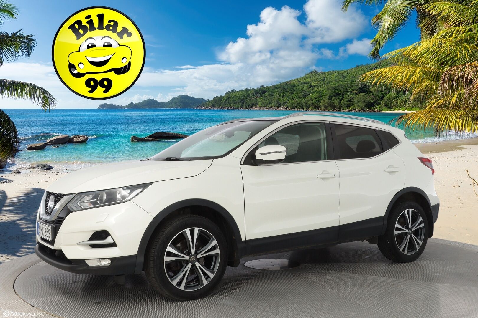 Nissan Qashqai 2018 1,2 DIG-T 115 N-Connecta 2WD Glass roof 6M/T *Lasikatto / Lohko / 360 Kamera / Keyless / Tutkat* - *1. om Suomi-auto / Juuri huollettu / Kahdet renkaat alumiinivantein!