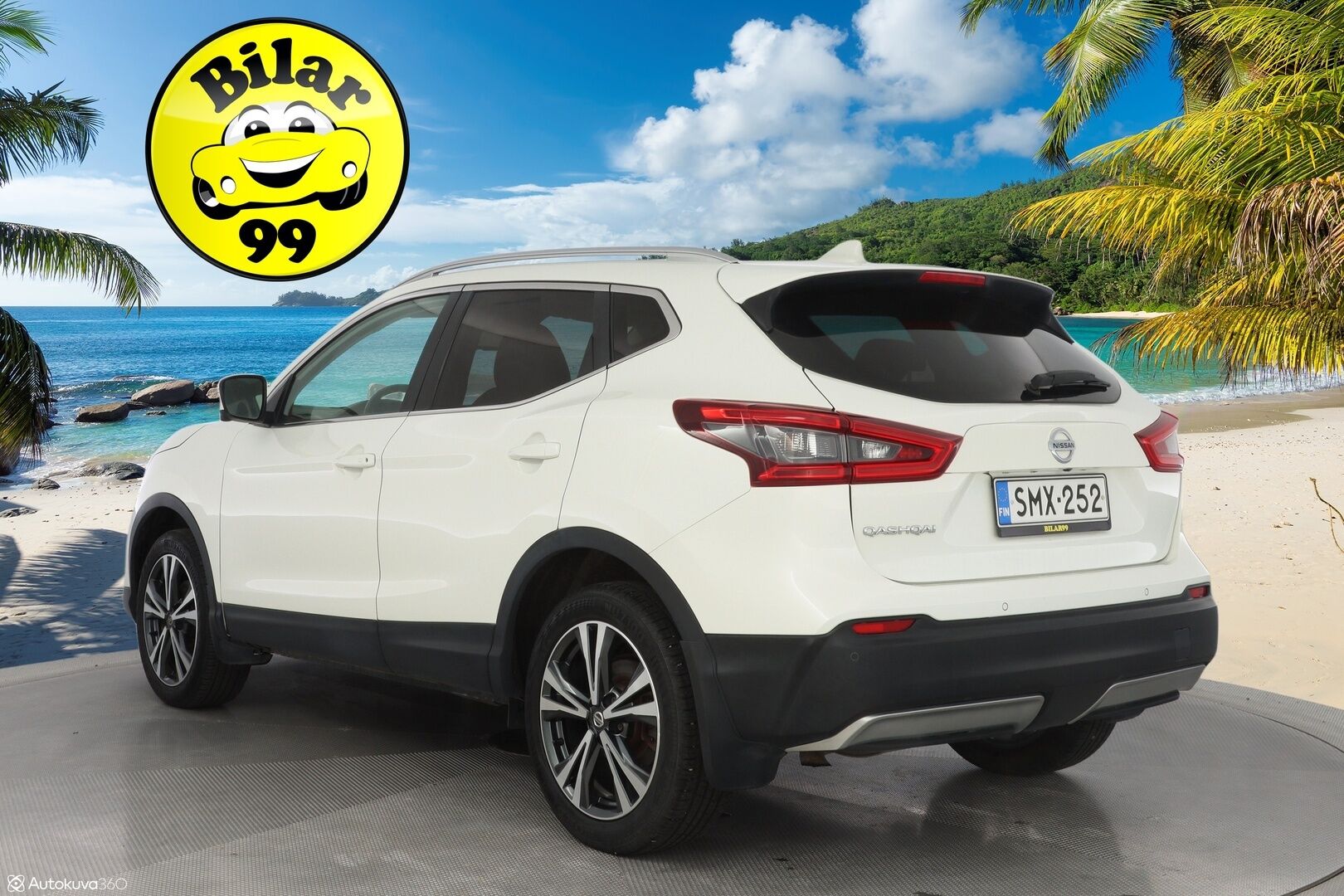 Nissan Qashqai 2018 1,2 DIG-T 115 N-Connecta 2WD Glass roof 6M/T *Lasikatto / Lohko / 360 Kamera / Keyless / Tutkat* - *1. om Suomi-auto / Juuri huollettu / Kahdet renkaat alumiinivantein!