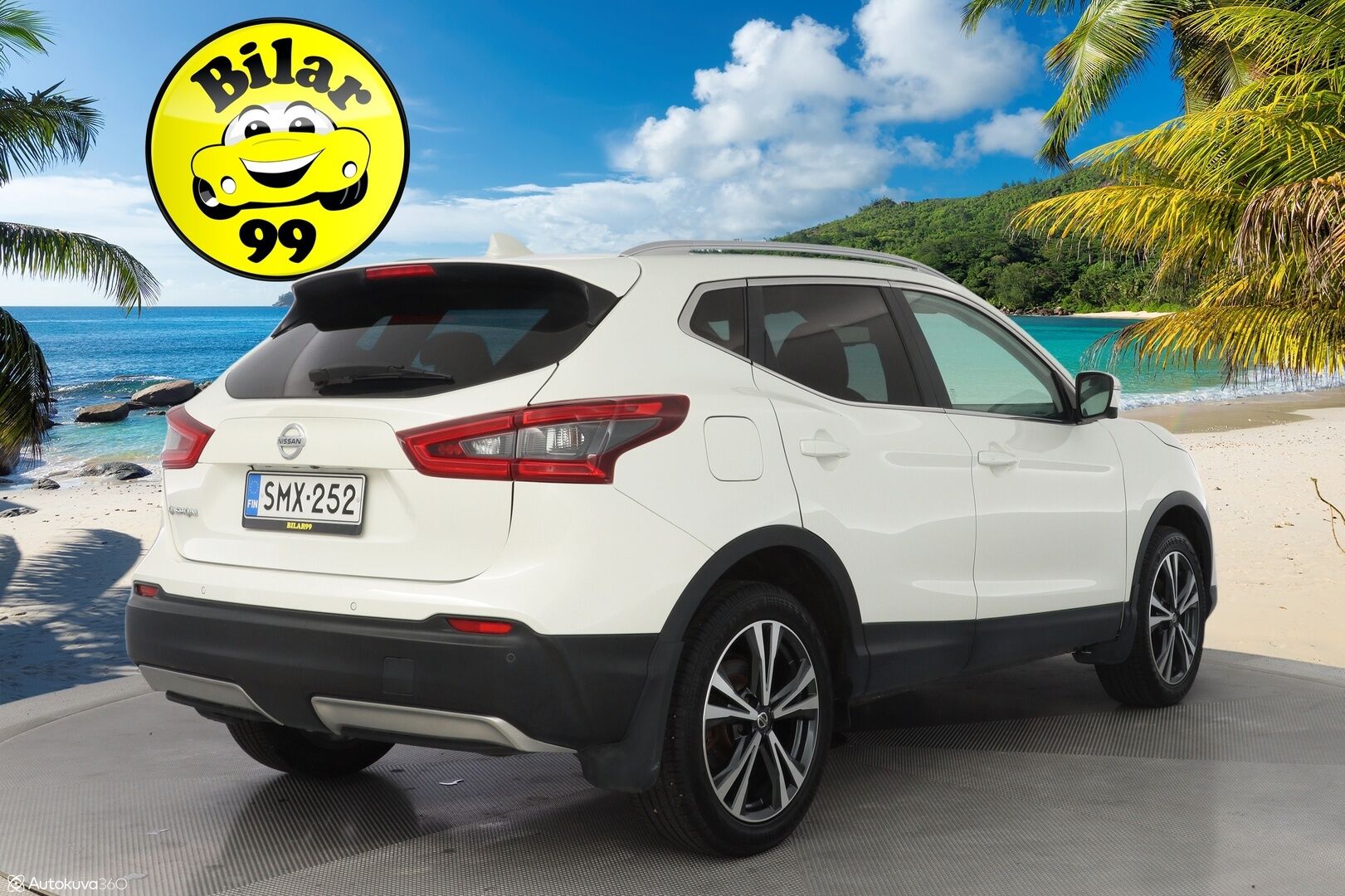 Nissan Qashqai 2018 1,2 DIG-T 115 N-Connecta 2WD Glass roof 6M/T *Lasikatto / Lohko / 360 Kamera / Keyless / Tutkat* - *1. om Suomi-auto / Juuri huollettu / Kahdet renkaat alumiinivantein!