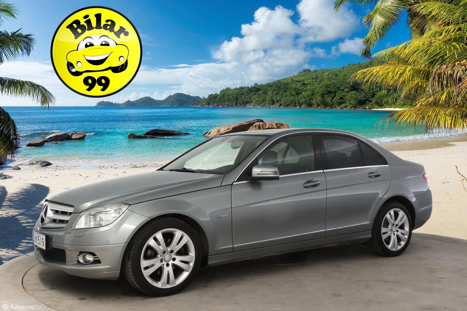 Mercedes-Benz C 2010 C 200 CGI Sedan A Avantgarde * P-tutka / Vakkari / Sähköiset etupenkit * - * Hyvin huollettu Avantgarde Mersu maltillisilla kilometreillä *
