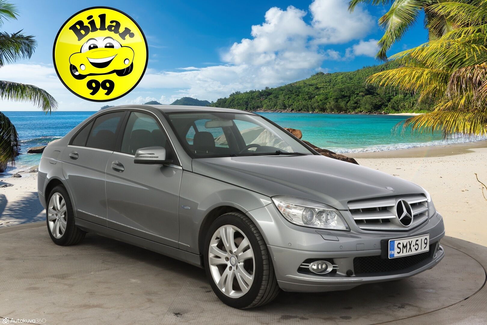 Mercedes-Benz C 2010 C 200 CGI Sedan A Avantgarde * P-tutka / Vakkari / Sähköiset etupenkit * - * Hyvin huollettu Avantgarde Mersu maltillisilla kilometreillä *