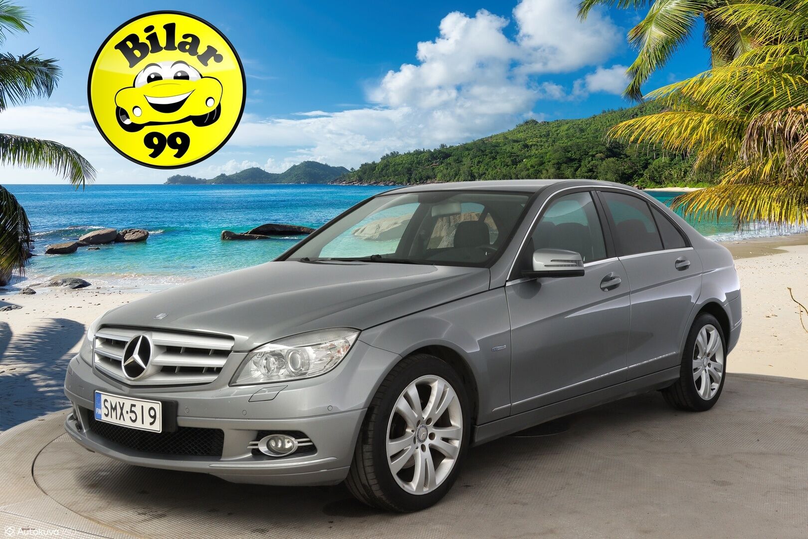 Mercedes-Benz C 2010 C 200 CGI Sedan A Avantgarde * P-tutka / Vakkari / Sähköiset etupenkit * - * Hyvin huollettu Avantgarde Mersu maltillisilla kilometreillä *