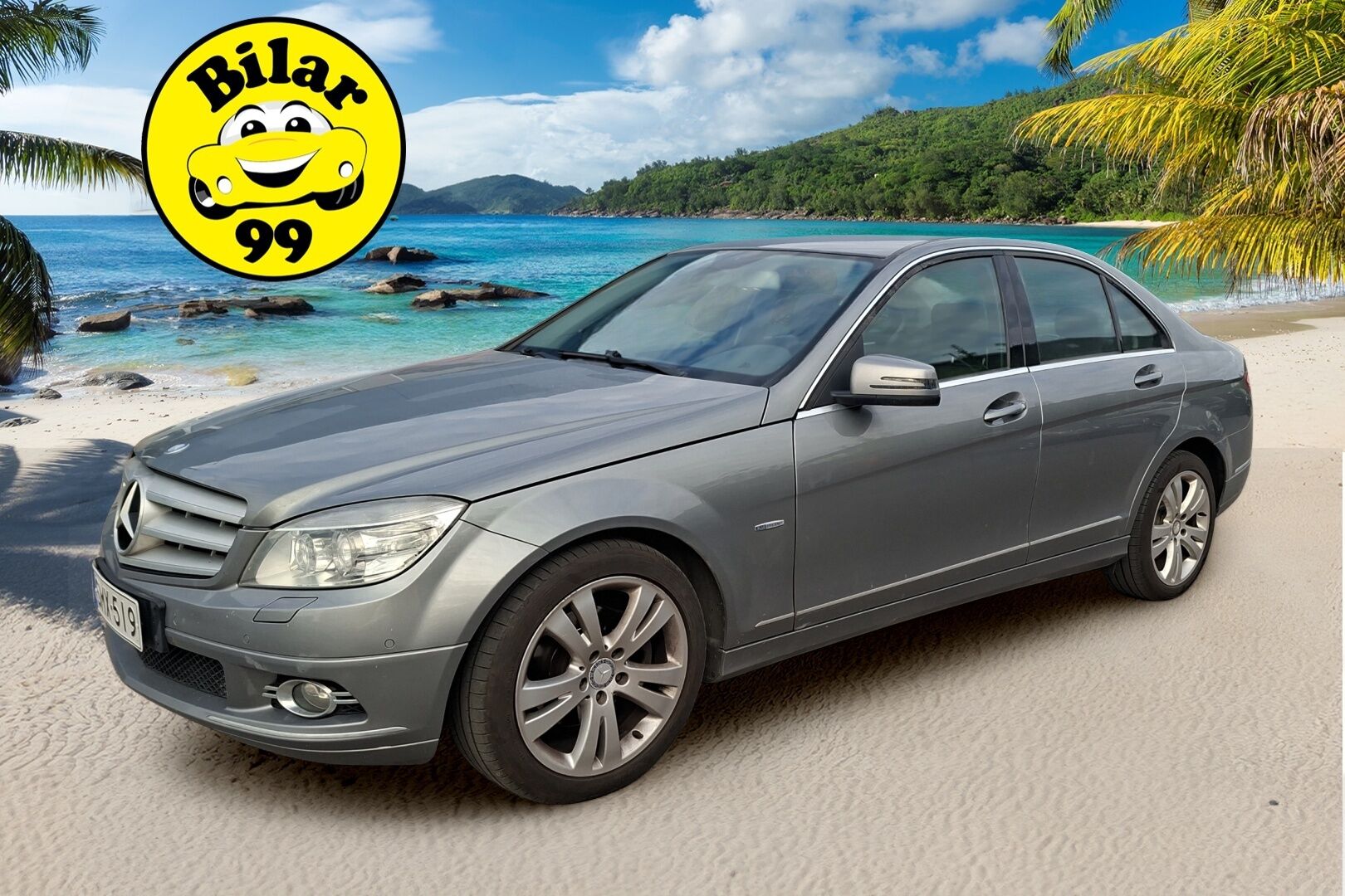 Mercedes-Benz C 2010 C 200 CGI Sedan A Avantgarde * P-tutka / Vakkari / Sähköiset etupenkit * - * Hyvin huollettu Avantgarde Mersu maltillisilla kilometreillä *
