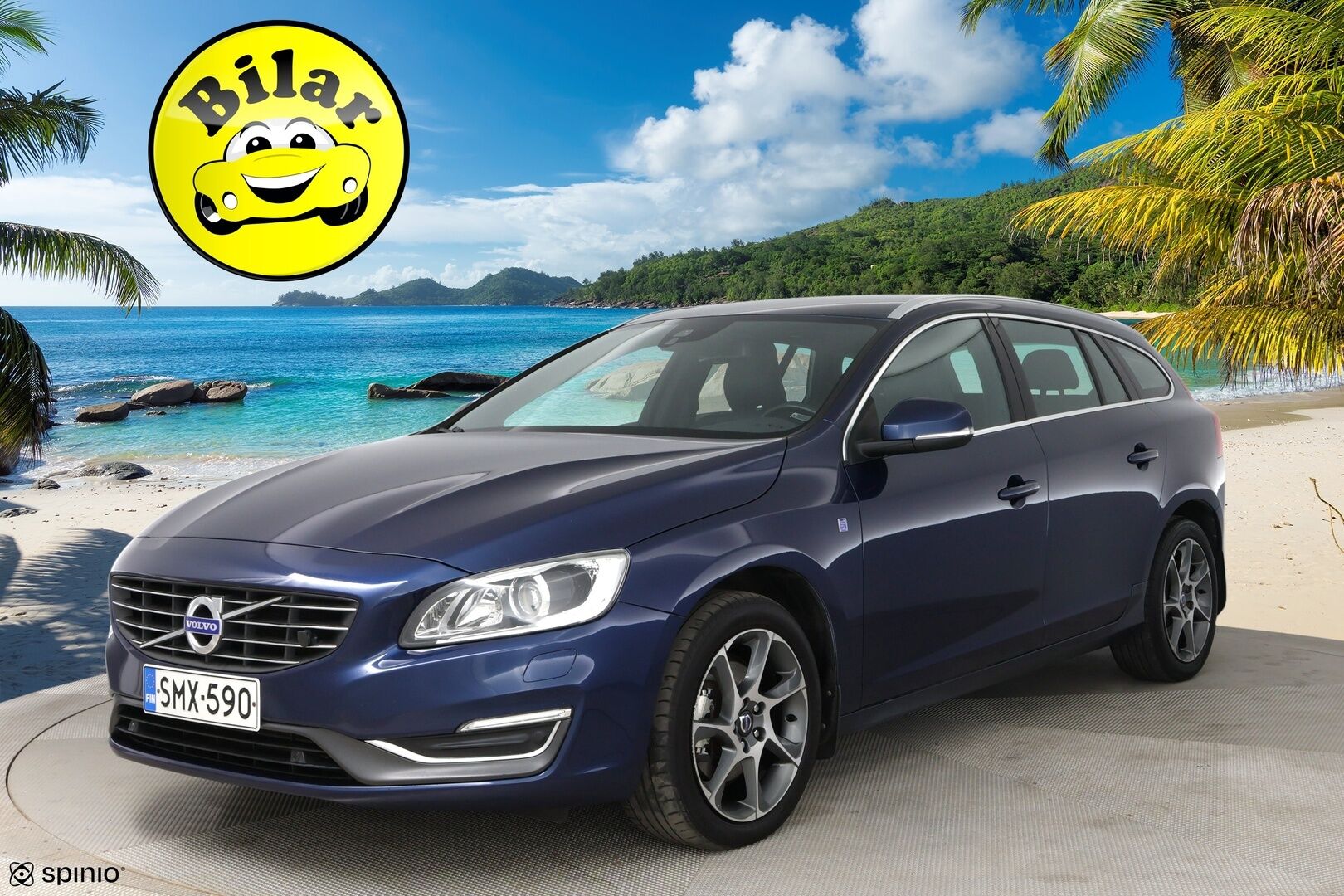 Volvo V60 2015 D4 Ocean Race aut - Webasto | Vakkari | Nahat | Tutkat | Lohkolämmitin | Digimittaristo | VOC 