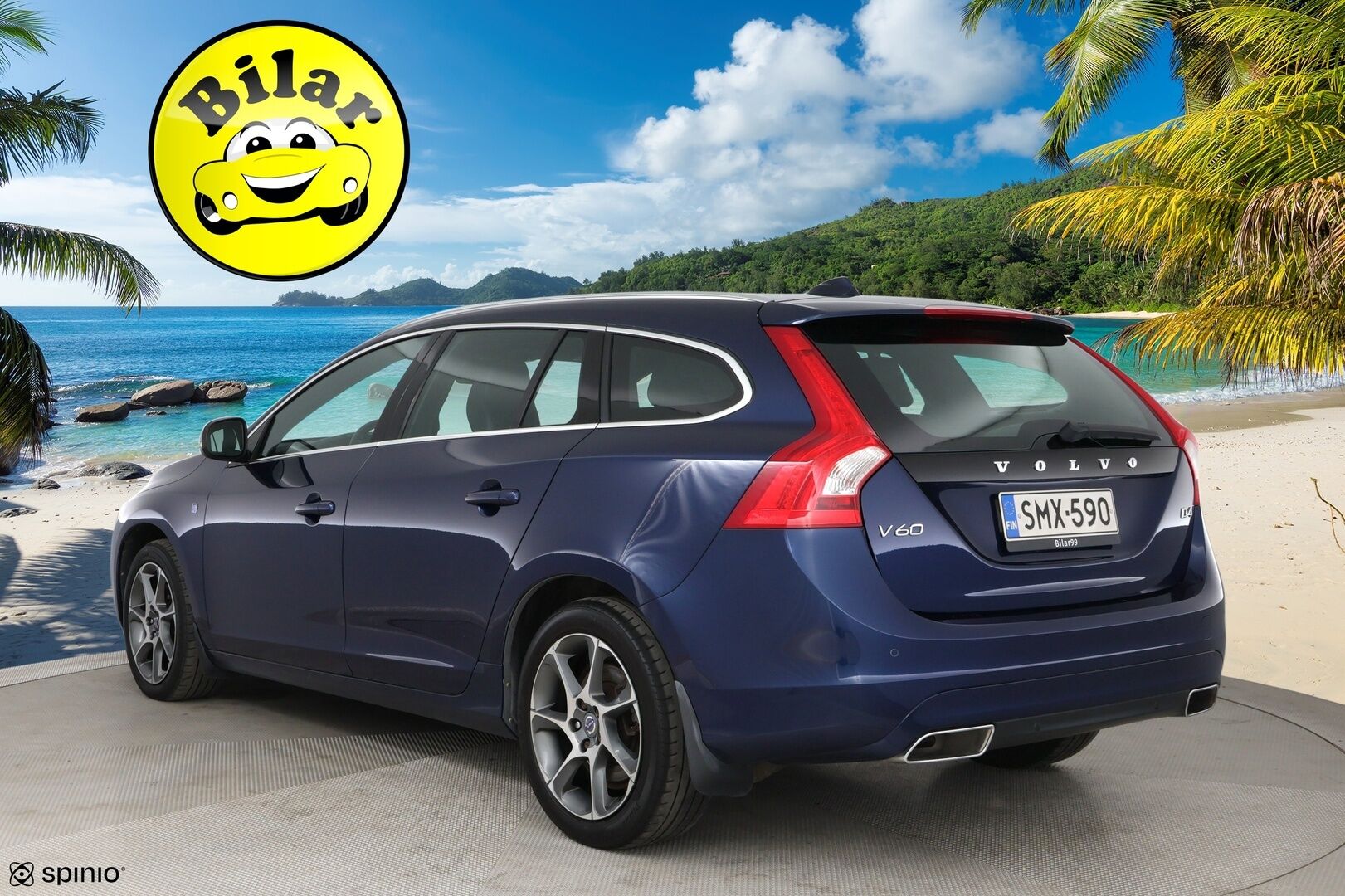 Volvo V60 2015 D4 Ocean Race aut - Webasto | Vakkari | Nahat | Tutkat | Lohkolämmitin | Digimittaristo | VOC 