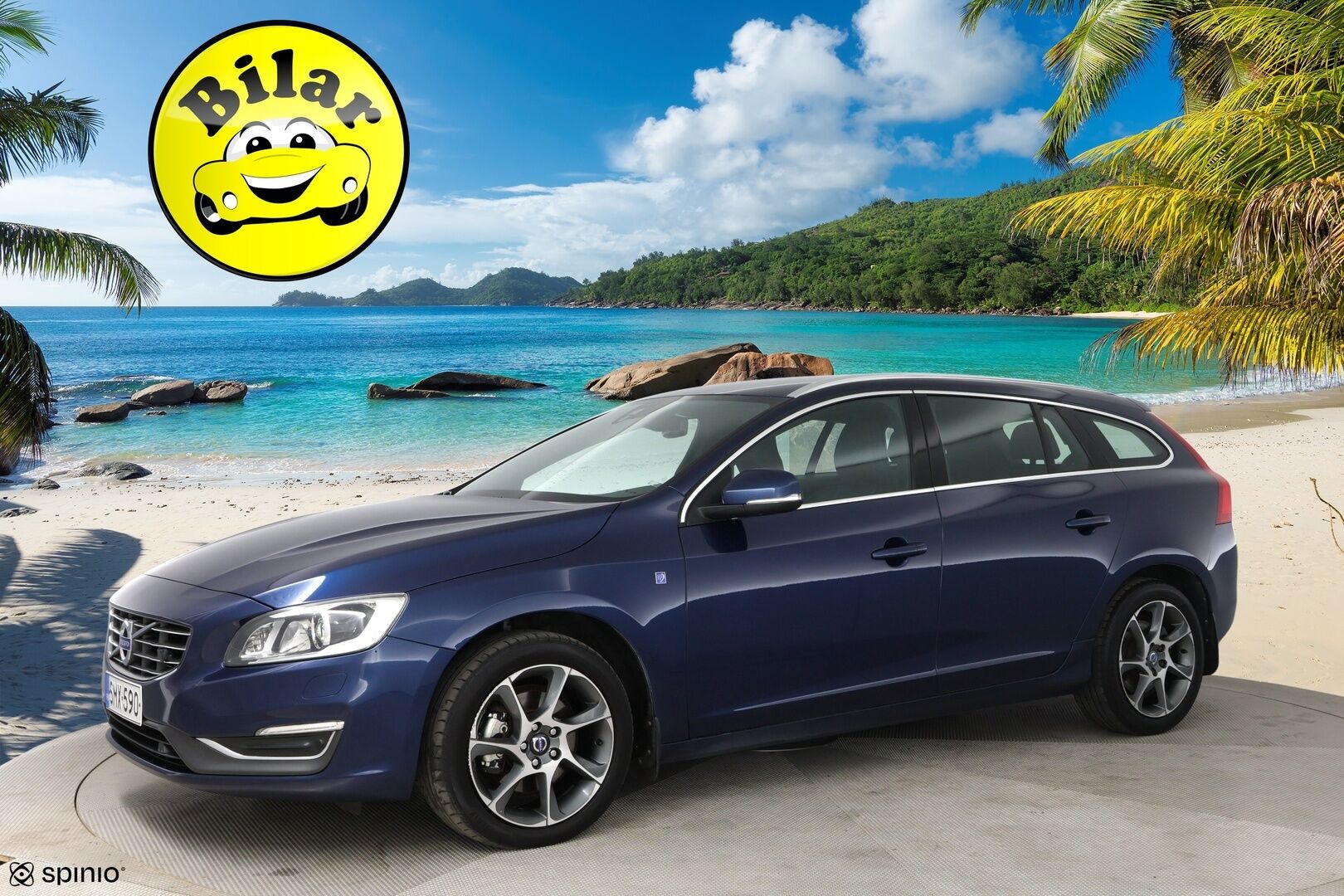 Volvo V60 2015 D4 Ocean Race aut - Webasto | Vakkari | Nahat | Tutkat | Lohkolämmitin | Digimittaristo | VOC 