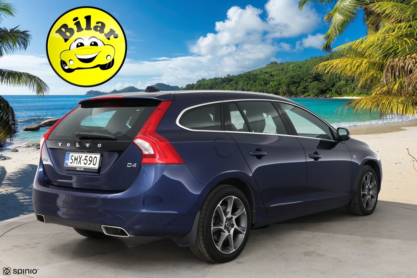 Volvo V60 2015 D4 Ocean Race aut - Webasto | Vakkari | Nahat | Tutkat | Lohkolämmitin | Digimittaristo | VOC 
