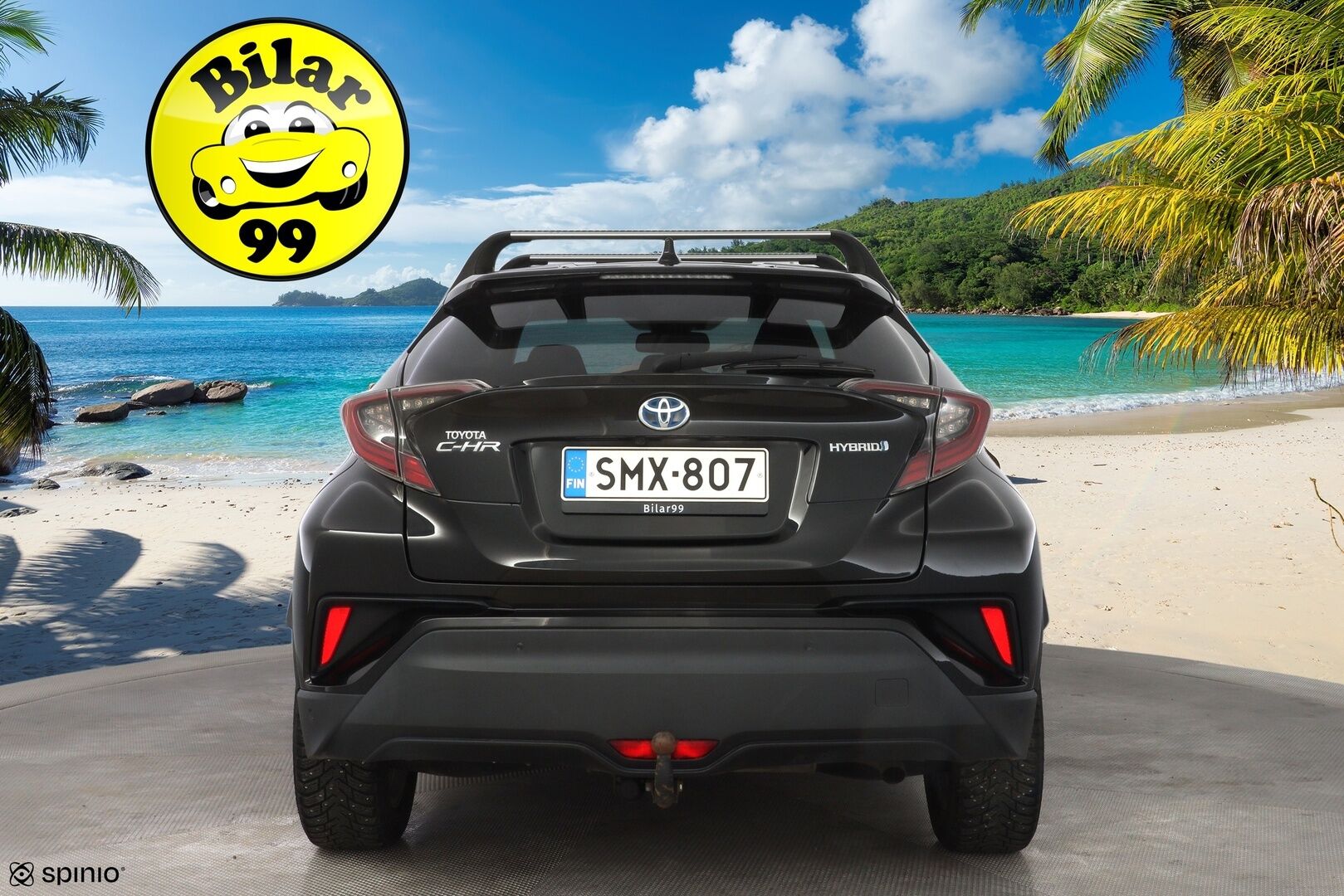 Toyota C-HR 2018 1.8 Hybrid Premium * ACC / JBL / Vetokoukku / Keyless / IPA / Sporttipenkki / Peruutuskamera * - Suomi-auto / Merkkihuollettu / 2x Toyotan vanteet / Huippuvarusteltu