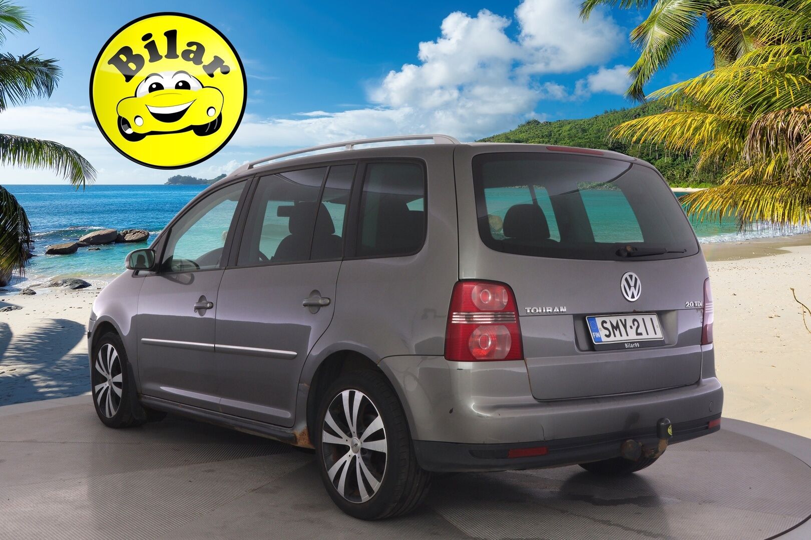 Volkswagen Touran 2007 2,0 TDI 103 kW DSG-autom. - YritysOutlet - Myydään vain yrityksille