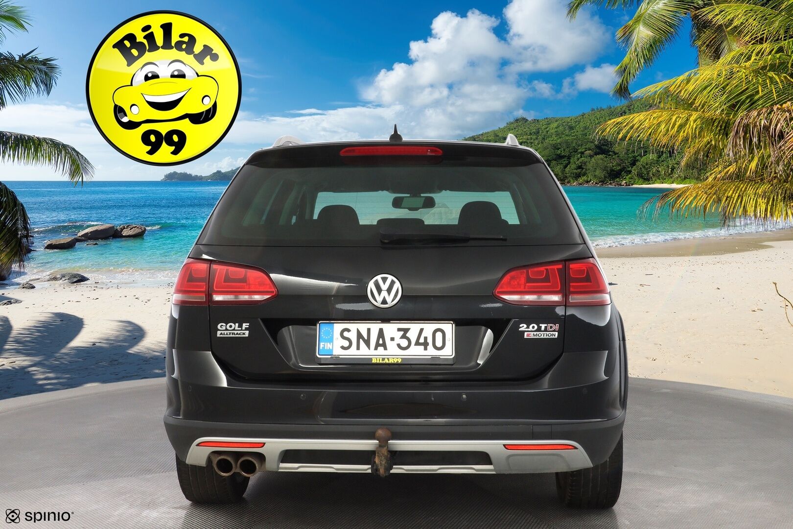Volkswagen Golf 2016 Variant Alltrack 2,0 TDI 135 kW (184 hv) 4MOTION DSG-automaatti *ACC / Webasto / Koukku / Kamera / Navi* - Juuri katsastettu /Jakopää tehty 2023 / Suomi-auto / Kahdet vanteet / Juuri huollettu