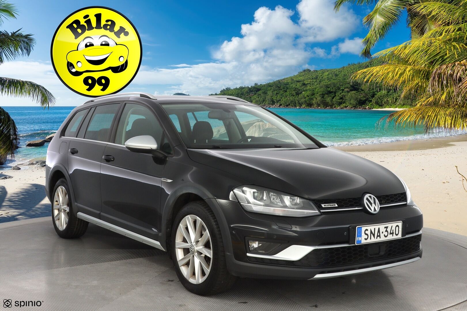 Volkswagen Golf 2016 Variant Alltrack 2,0 TDI 135 kW (184 hv) 4MOTION DSG-automaatti *ACC / Webasto / Koukku / Kamera / Navi* - Juuri katsastettu /Jakopää tehty 2023 / Suomi-auto / Kahdet vanteet / Juuri huollettu