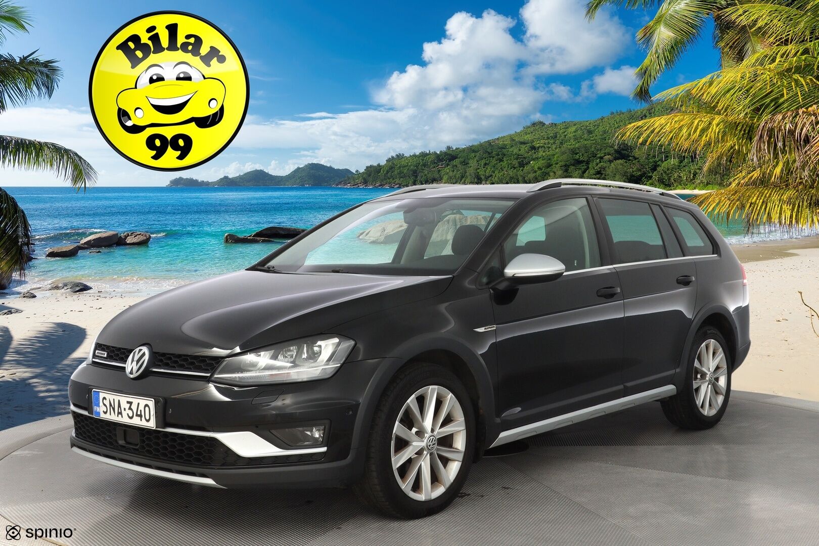 Volkswagen Golf 2016 Variant Alltrack 2,0 TDI 135 kW (184 hv) 4MOTION DSG-automaatti *ACC / Webasto / Koukku / Kamera / Navi* - Juuri katsastettu /Jakopää tehty 2023 / Suomi-auto / Kahdet vanteet / Juuri huollettu