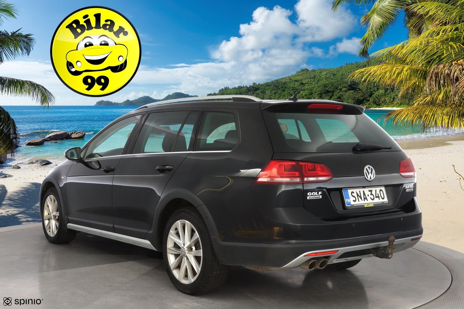 Volkswagen Golf 2016 Variant Alltrack 2,0 TDI 135 kW (184 hv) 4MOTION DSG-automaatti *ACC / Webasto / Koukku / Kamera / Navi* - Juuri katsastettu /Jakopää tehty 2023 / Suomi-auto / Kahdet vanteet / Juuri huollettu