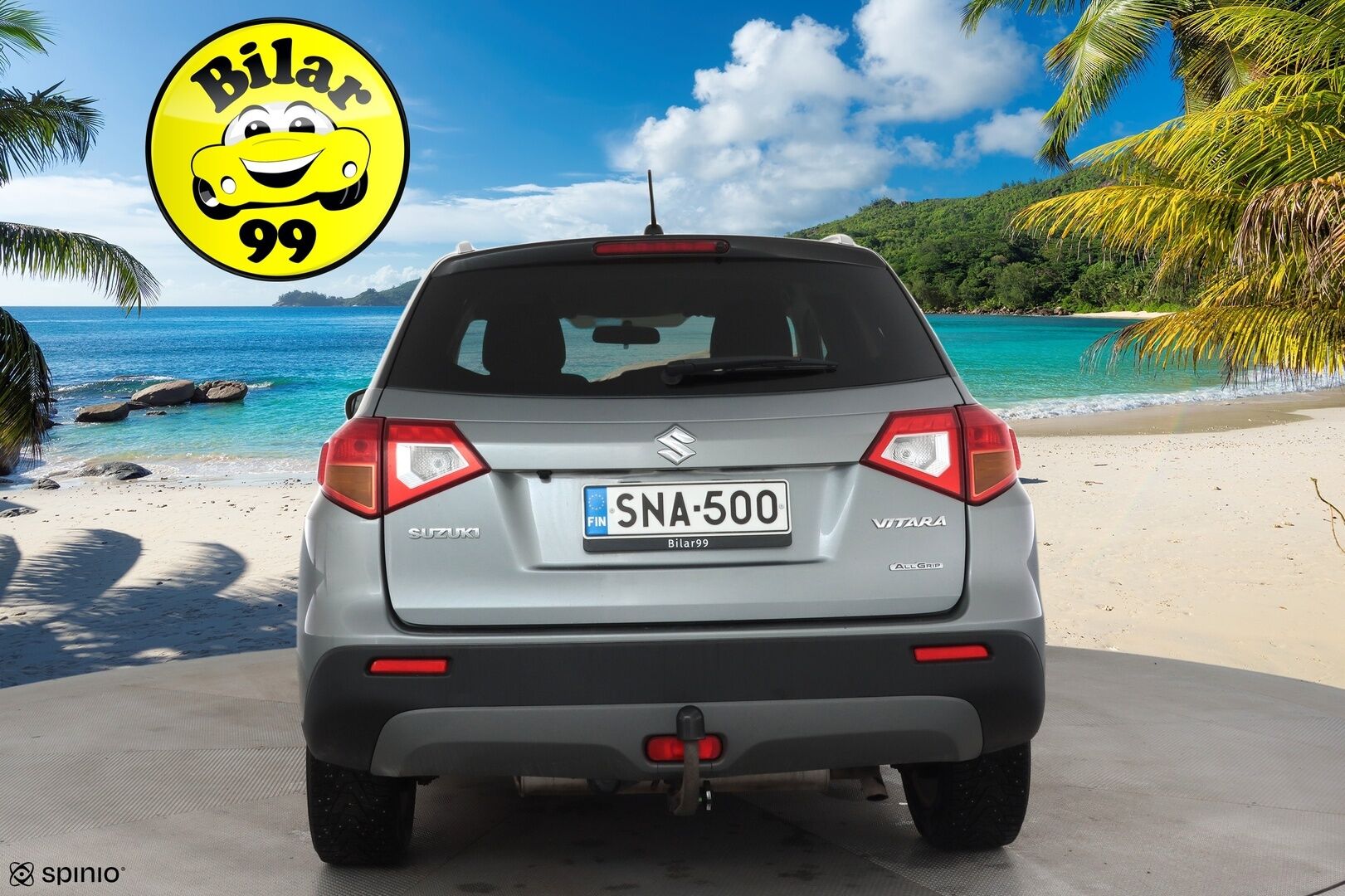 Suzuki Vitara 2016 1,6 VVT 4WD GL+ 5MT * ACC / P.kamera / Lohko+Sisä / Navi / Koukku / LED * - Suomi-auto / Kahdet renkaat aluvanteilla