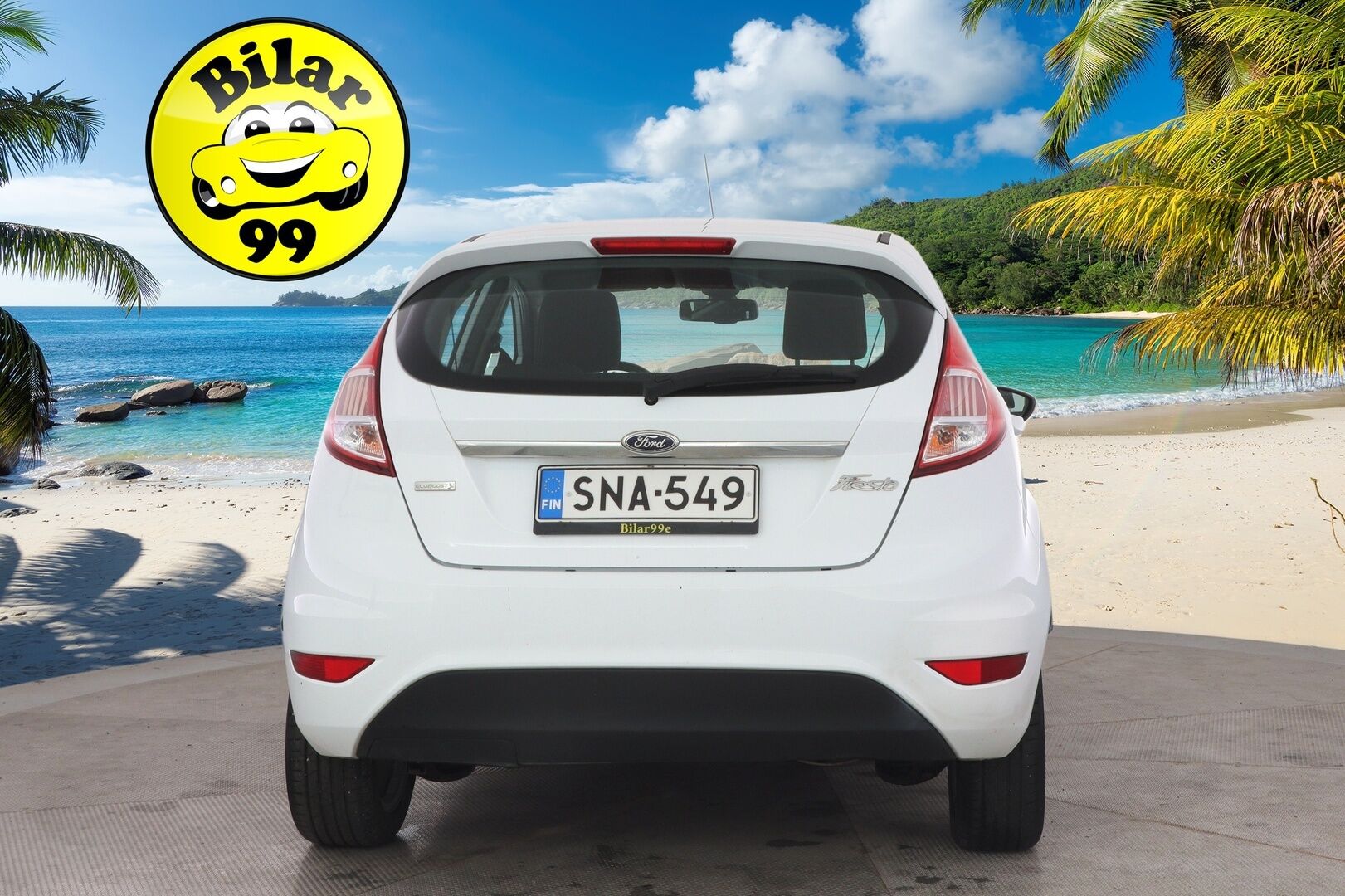 Ford Fiesta 2016 1,0 EcoBoost 100hv PowerShift A6 Titanium 5-ovinen - JAKOPÄÄ 09/24! / Hyvin huollettu ! / Juuri Leimattu! / Kahdet hyvät renkaat! HUUTOKAUPAT.COM