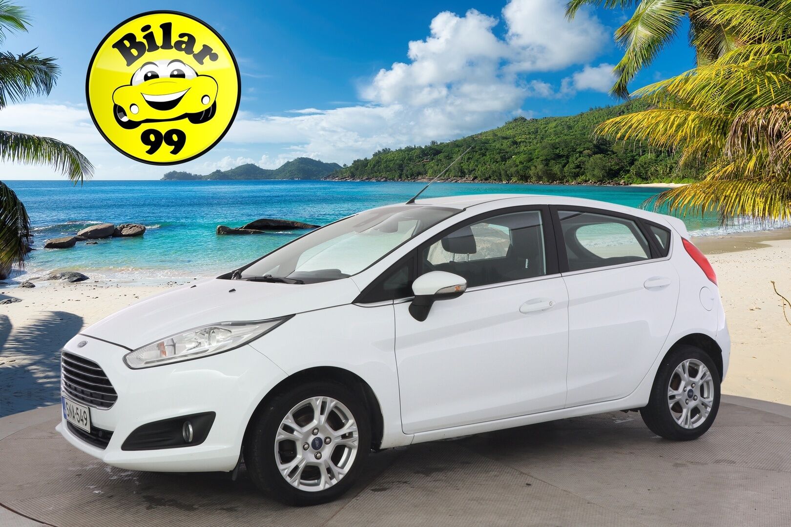 Ford Fiesta 2016 1,0 EcoBoost 100hv PowerShift A6 Titanium 5-ovinen - JAKOPÄÄ 09/24! / Hyvin huollettu ! / Juuri Leimattu! / Kahdet hyvät renkaat! HUUTOKAUPAT.COM
