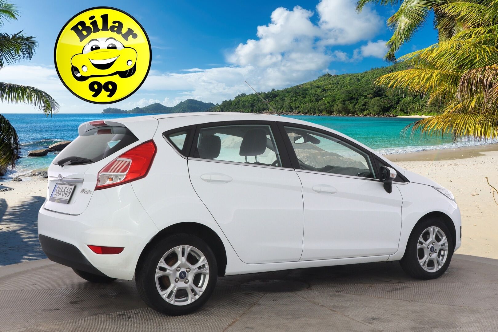 Ford Fiesta 2016 1,0 EcoBoost 100hv PowerShift A6 Titanium 5-ovinen - JAKOPÄÄ 09/24! / Hyvin huollettu ! / Juuri Leimattu! / Kahdet hyvät renkaat! HUUTOKAUPAT.COM