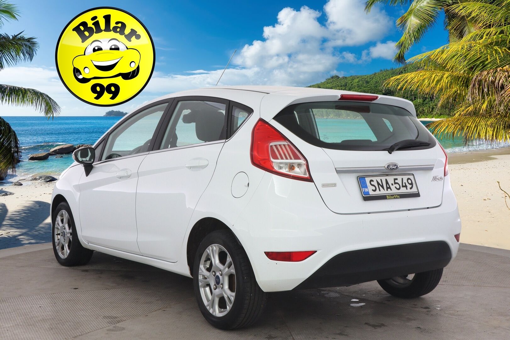 Ford Fiesta 2016 1,0 EcoBoost 100hv PowerShift A6 Titanium 5-ovinen - JAKOPÄÄ 09/24! / Hyvin huollettu ! / Juuri Leimattu! / Kahdet hyvät renkaat! HUUTOKAUPAT.COM