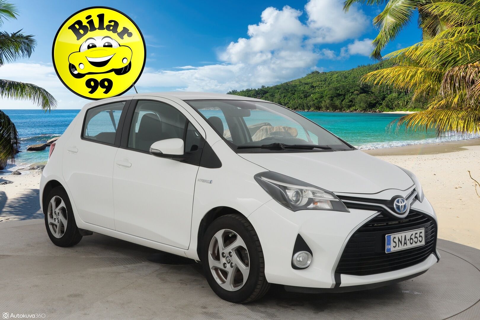 Toyota Yaris 2016 1,5 Hybrid Active** P-Kamera / Toyota Online / Kahdet renkaat** - Huoltokirja / Alu- vanteet