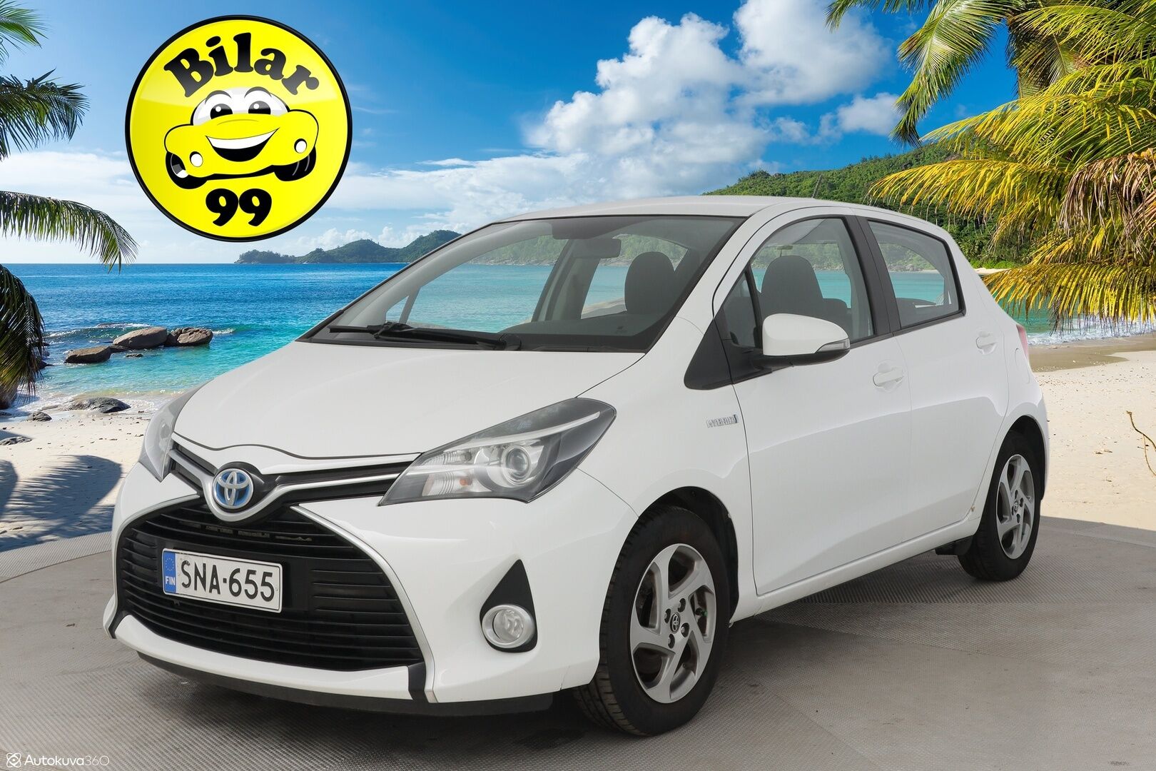 Toyota Yaris 2016 1,5 Hybrid Active** P-Kamera / Toyota Online / Kahdet renkaat** - Huoltokirja / Alu- vanteet
